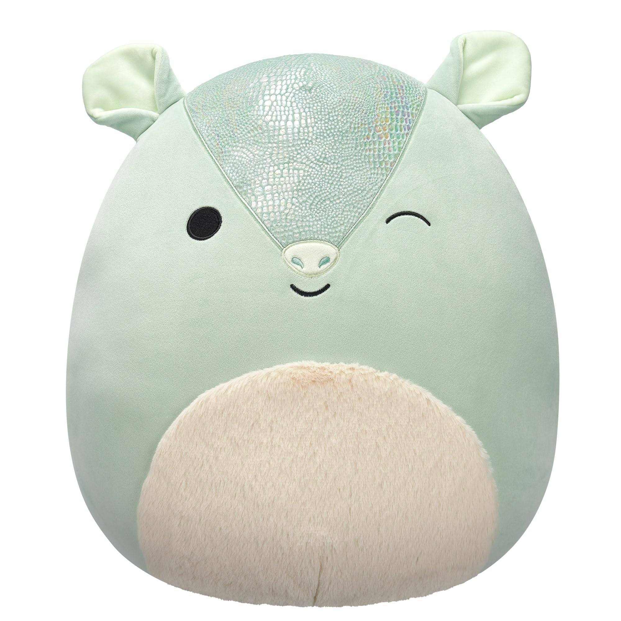 Squishmallows 16 Inch Plush - Arilla the Green Armadillo