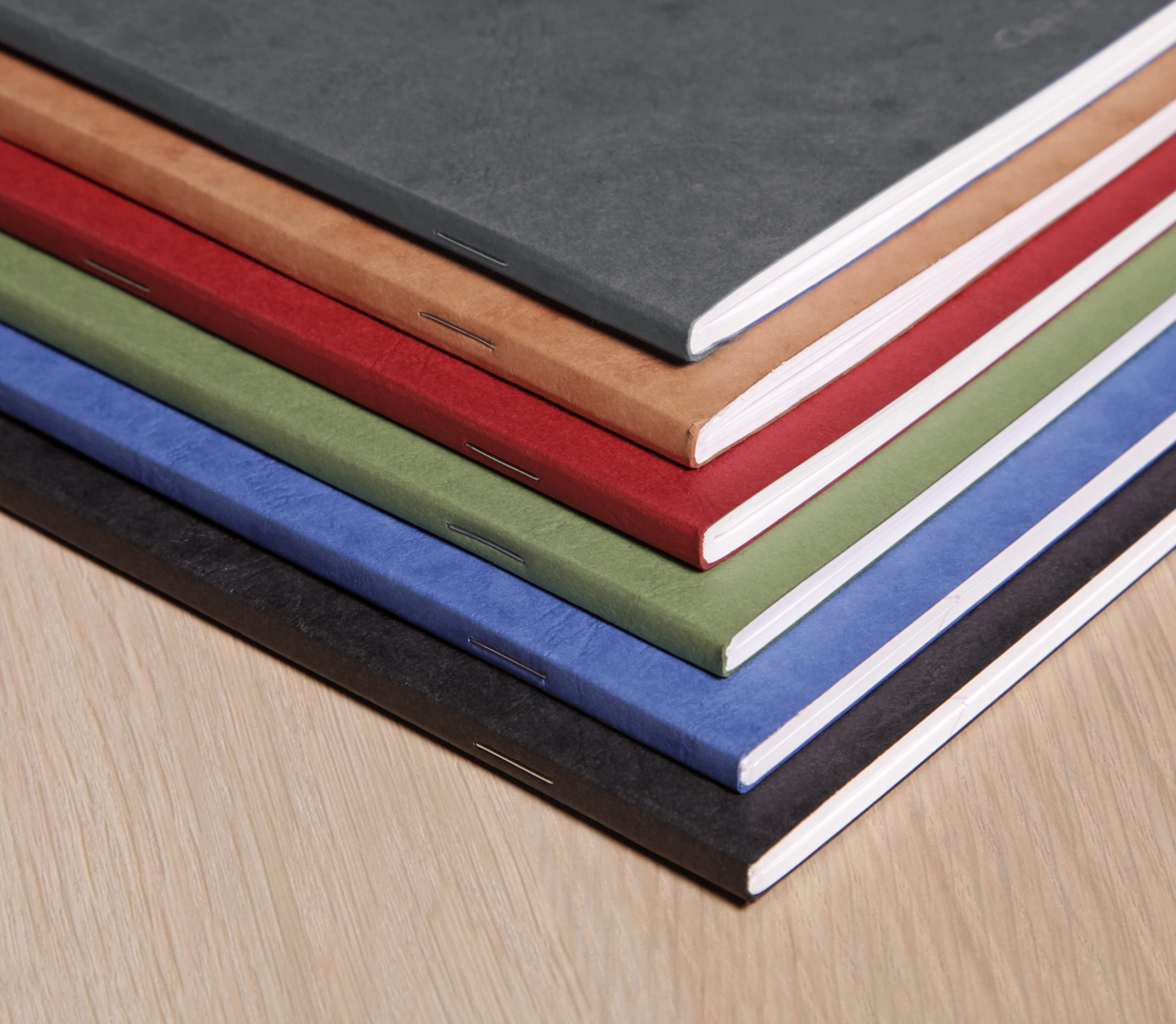 Clairefontaine Age Bag Composition Notebook - A4 Plain | 90 gsm Velvety Paper | Black Hard Cover 3