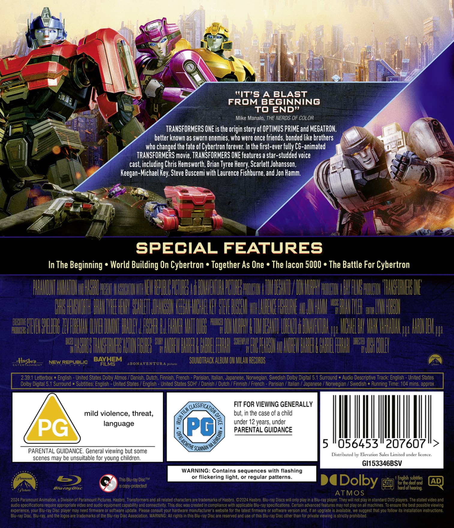 Transformers One [Blu-ray] 3