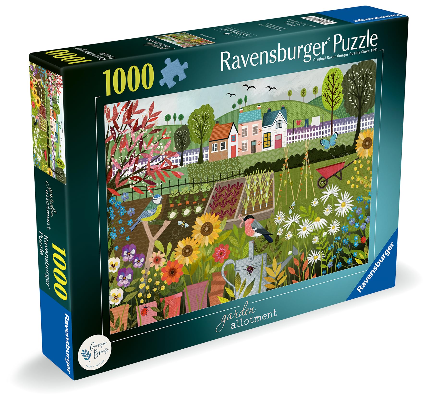 Ravensburger Garden Allotment Jigsaw Puzzle - 1000 Pieces | Premium Quality | Ages 12+ 2