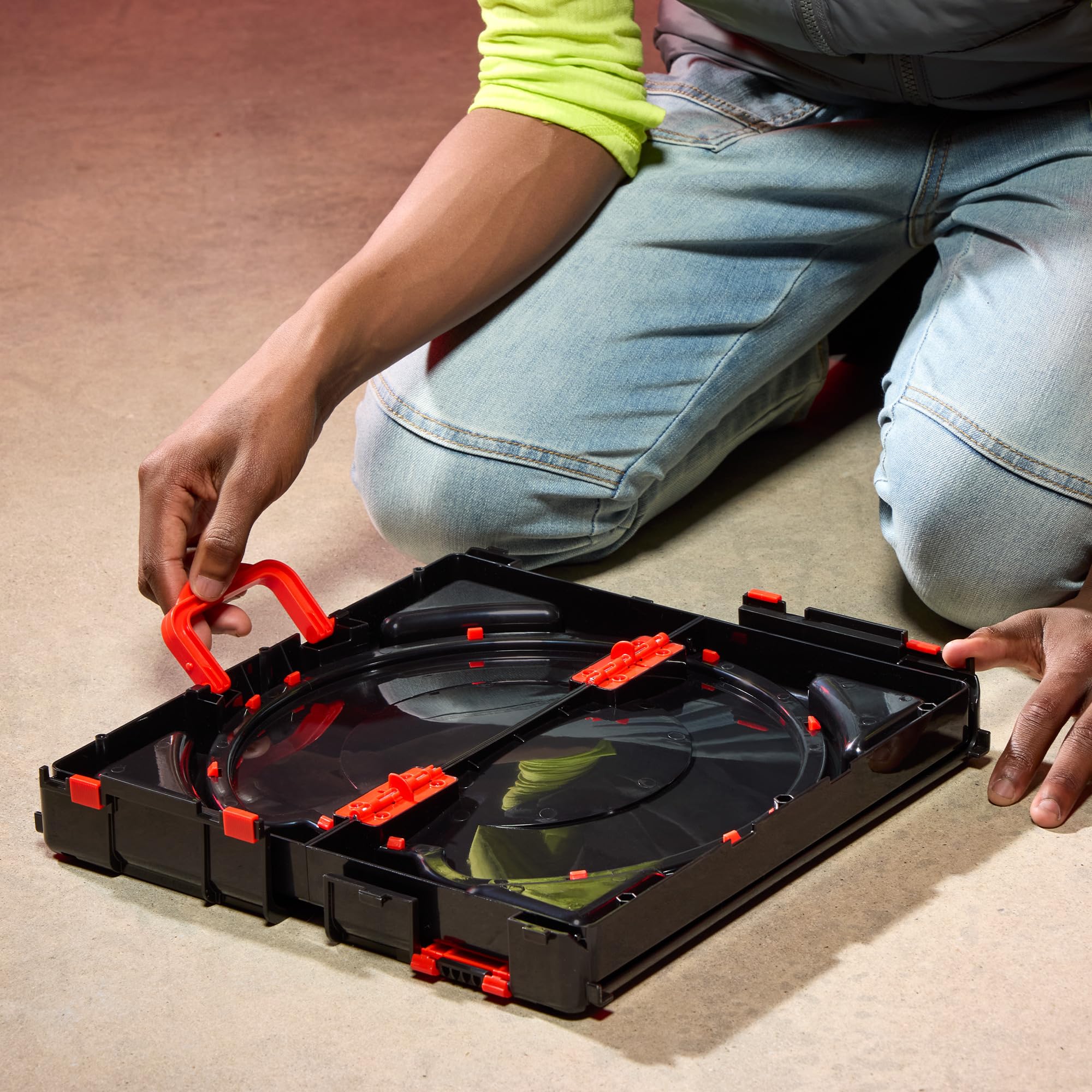 Beyblade X Clash and Carry Beystadium - Portable Arena | Folds for Travel | Ages 8+ 5