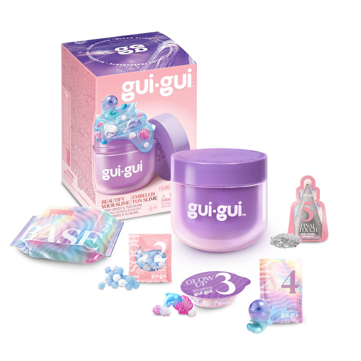 Gui Gui Cloud Slime - Create & Collect Scented Slime with 4 Textures (Gloss, Clear, Butter, Cloud)