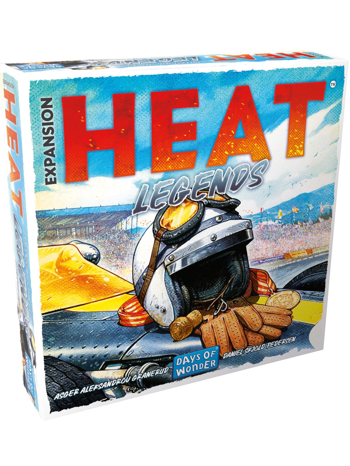 Asmodee Heat: Legends Board Game Expansion | Ages 10+ | 1-6 Players | 60 Min 2