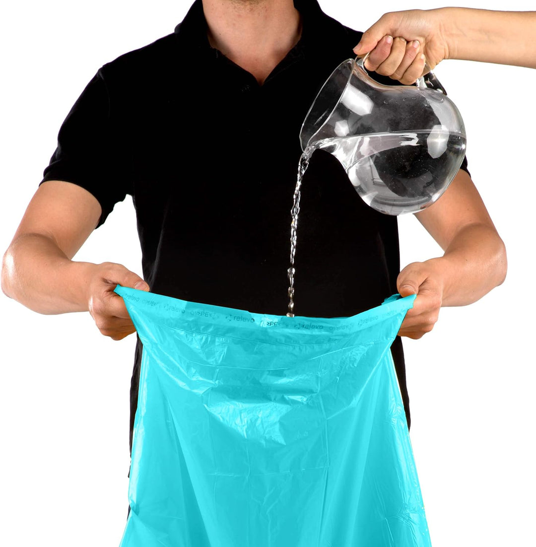 Relevo 100% Recycled Heavy Duty Bin Liners 20L - 15 Bags