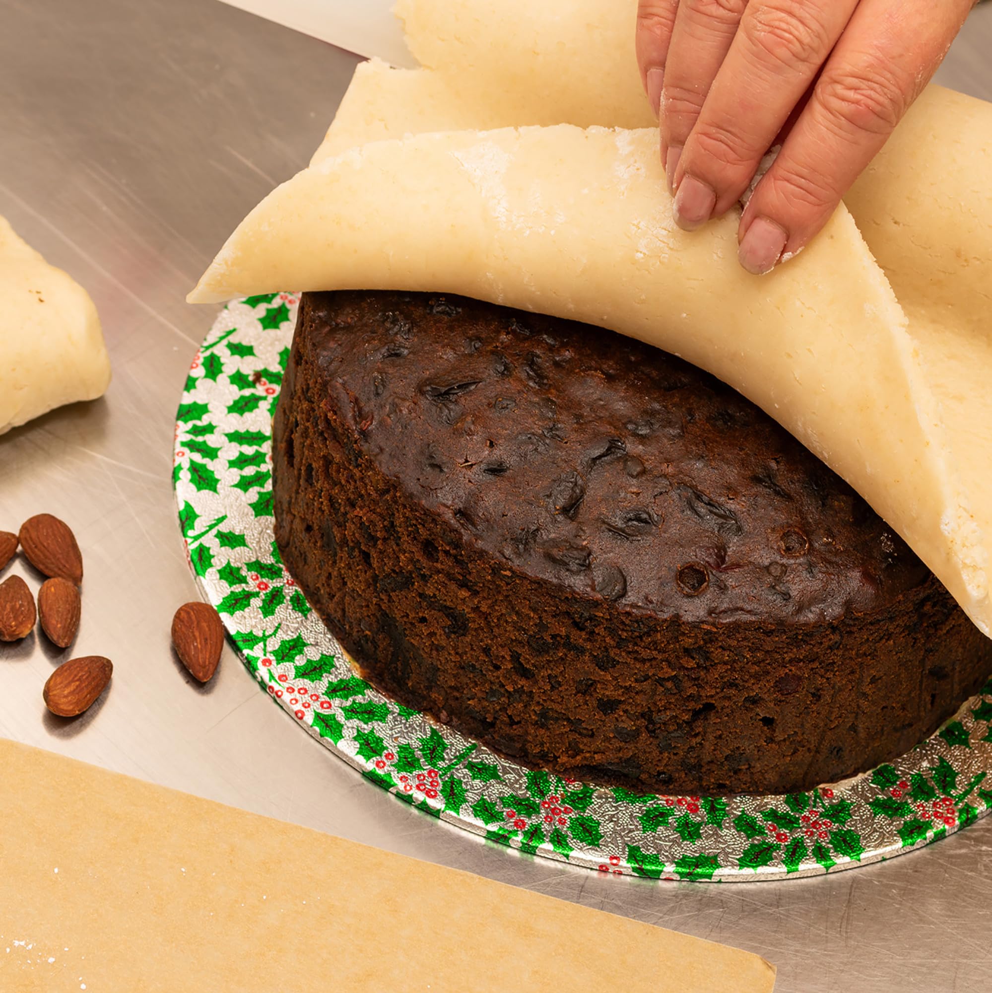 Culpitt Select Ready To Roll Marzipan Icing - 1kg Almond Paste for Cakes and Decorations