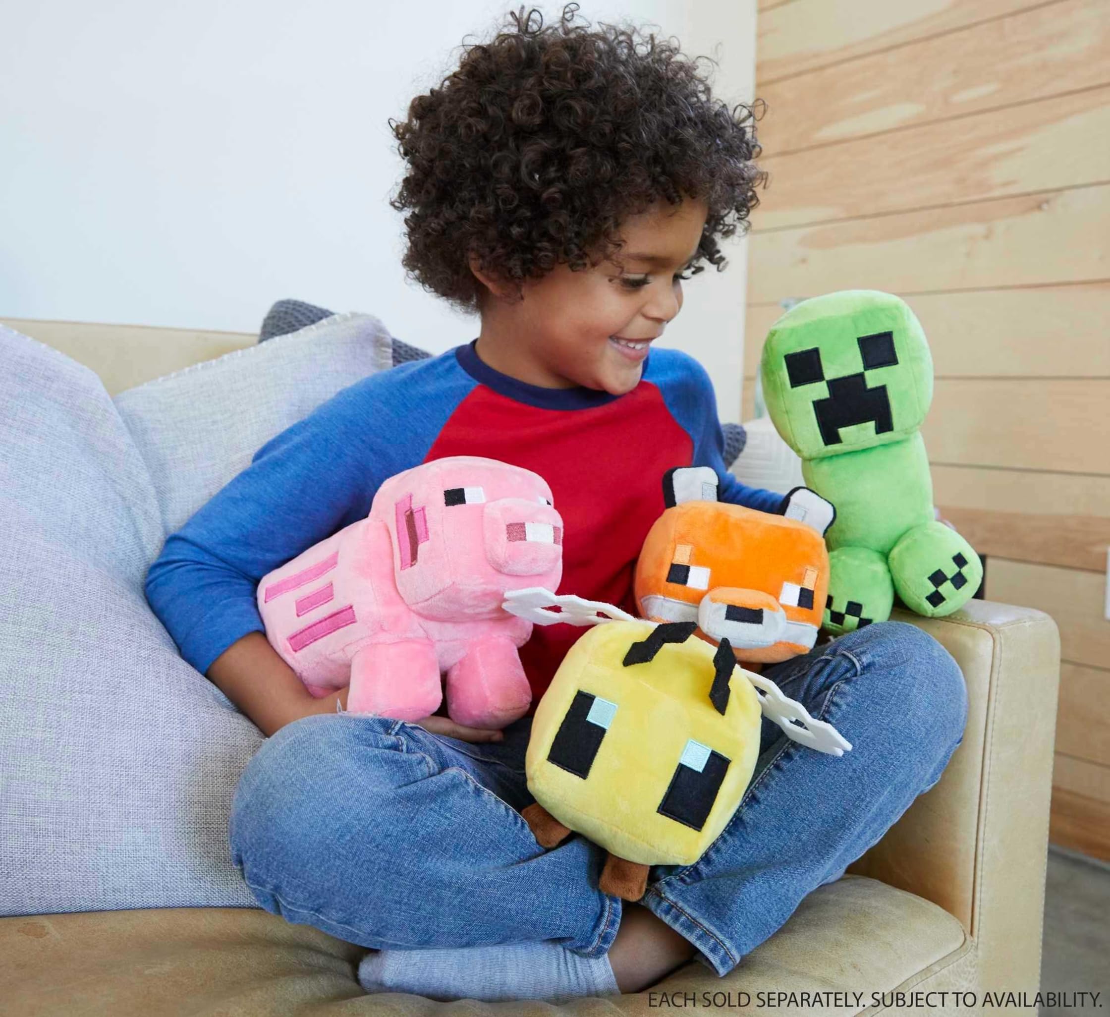 Mattel Minecraft Pig Plush - 8-inch Collectible Soft Toy for Ages 3+ 2