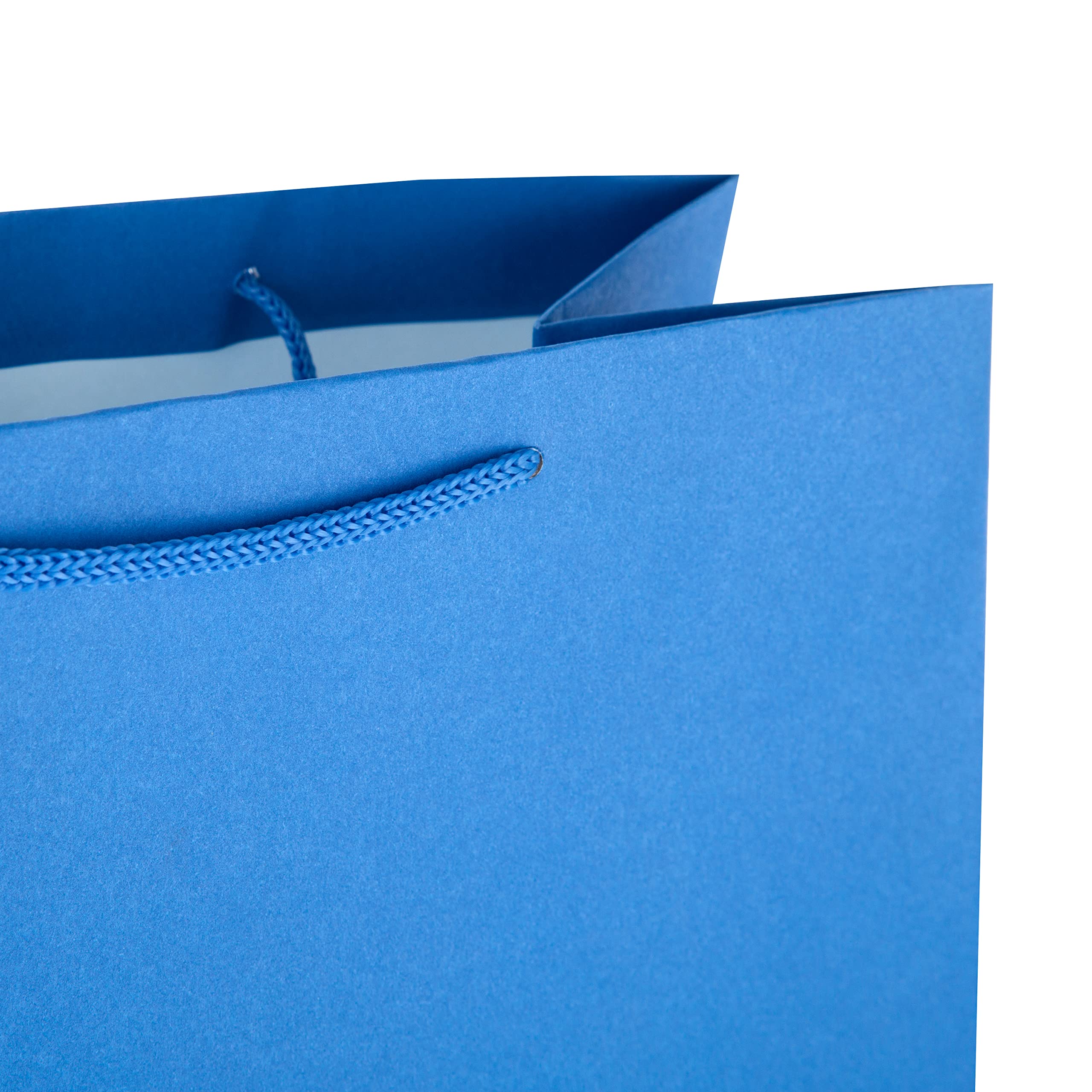 Hallmark Large Plain Blue Gift Bag - Multi-Occasion Use | FSC Certified Paper 5