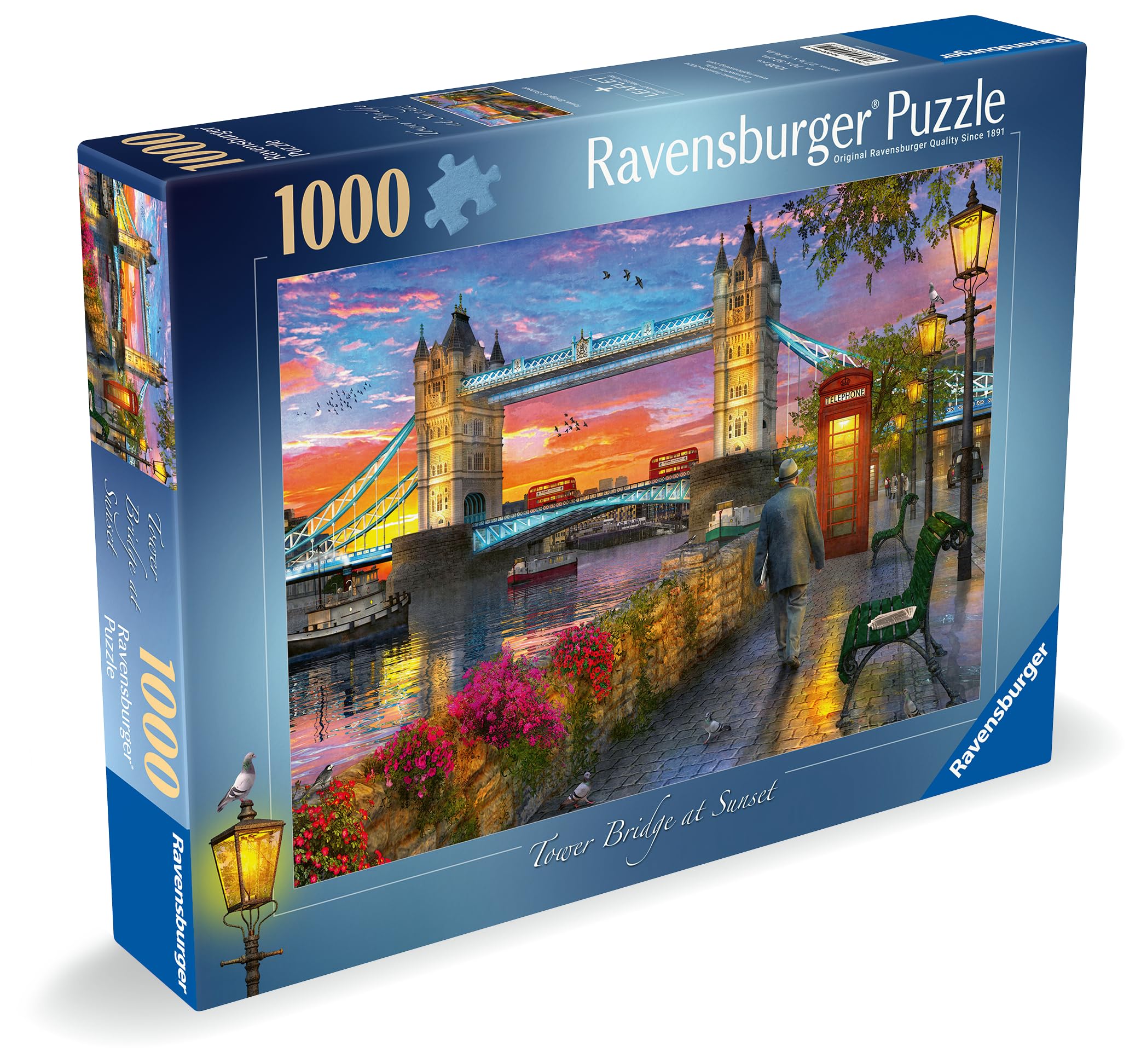 Ravensburger Tower Bridge at Sunset 1000 Piece Jigsaw Puzzle for Adults 6