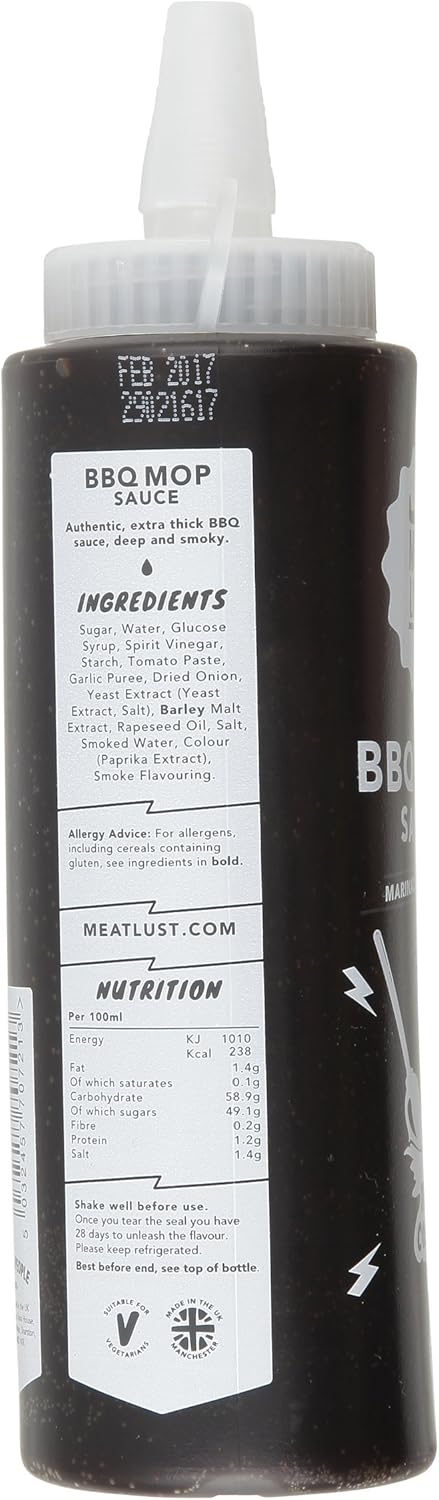Meat Lust Barbeque Mop Sauce 250 ml (Pack of 6)