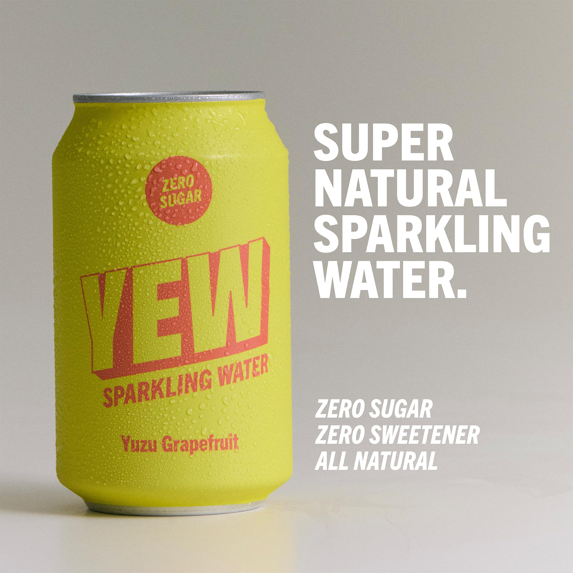 YEW Yuzu Grapefruit Sparkling Water - Zero Sugar, Zero Calories, 330ml Can 5