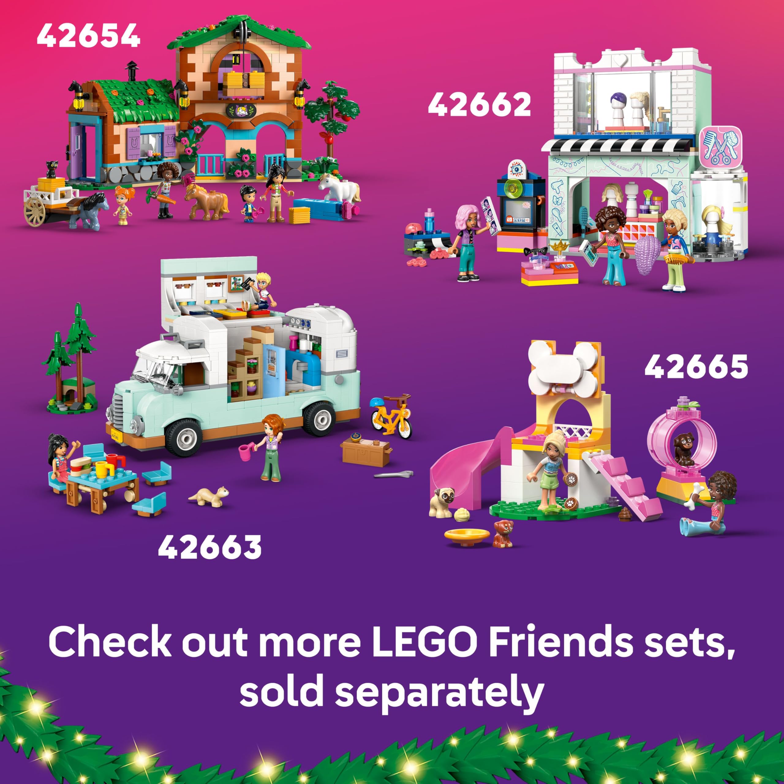LEGO Friends Adventskalender 2025 – 24 Tage festlicher Bauspaß für Kinder ab 6 Jahren
