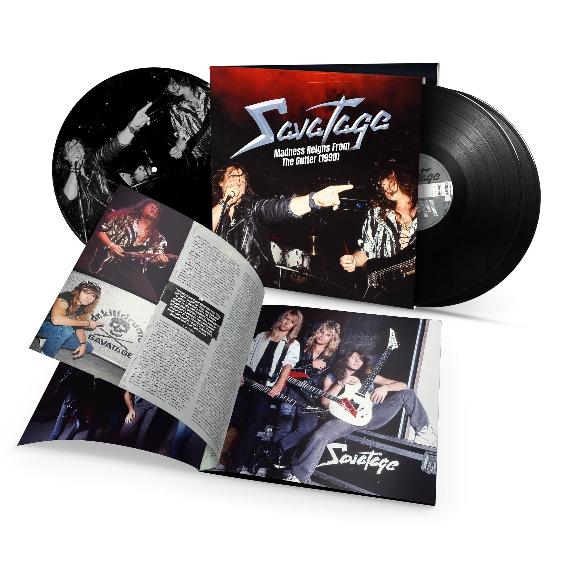 Savatage - Madness Reigns From The Gutter (1990) [3LP Box Set Vinyl] 1