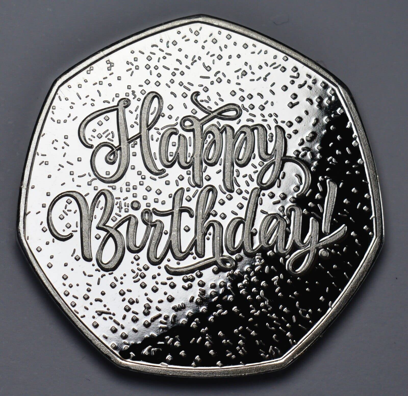 13th Birthday Silver Commemorative Coin - .999 Silver Plated, 27mm Diameter in Capsule 5
