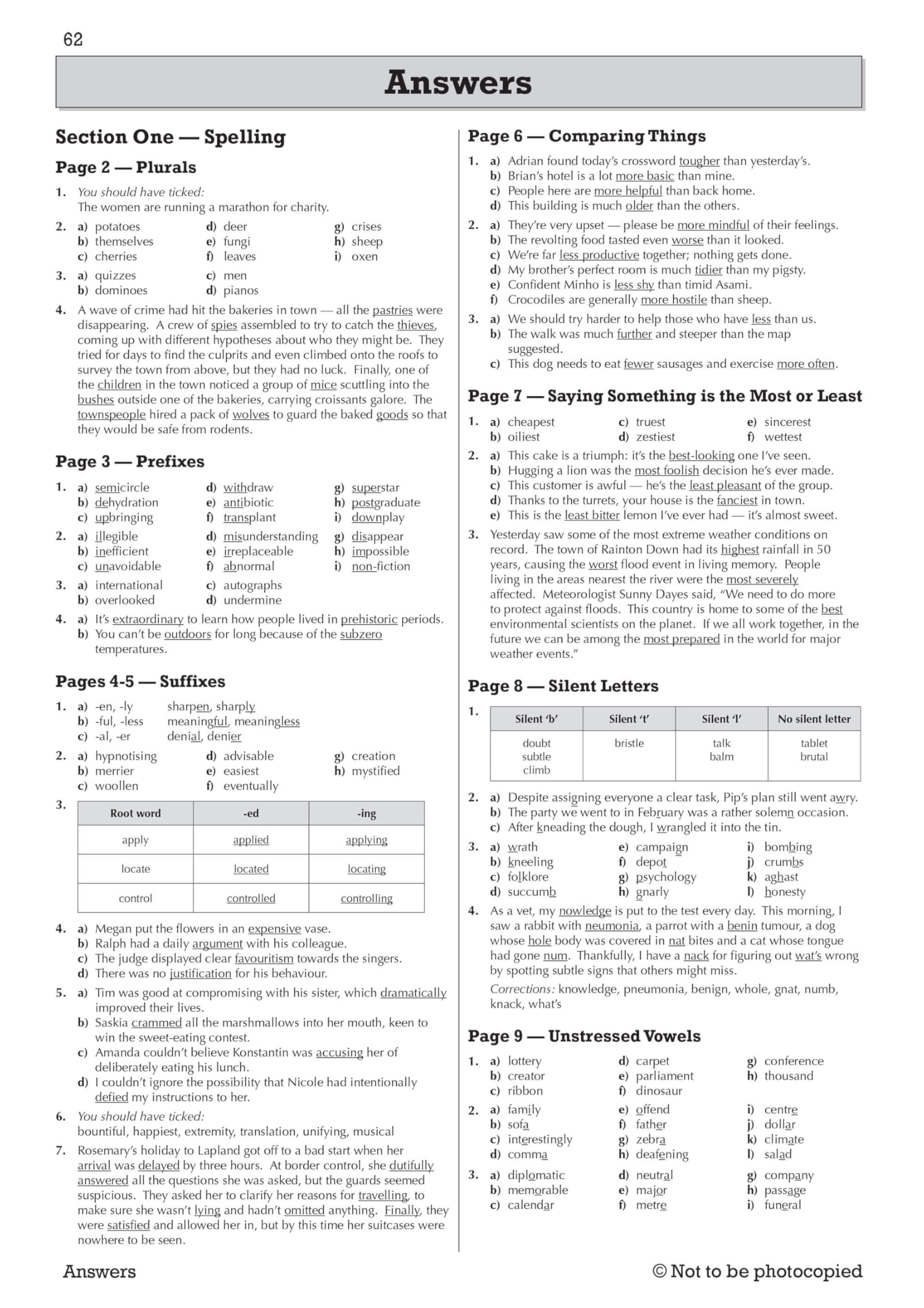 Coordination Group Publications Ltd (CGP) KS3 Year 9 Spelling, Punctuation and Grammar Targeted Workbook - Ages 13-14 5