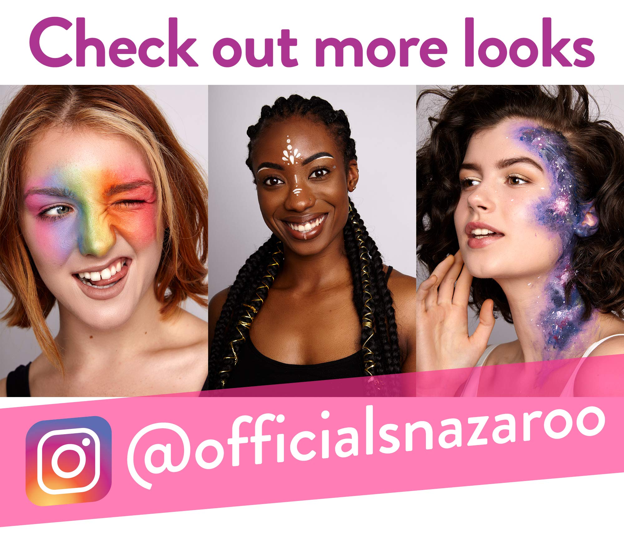 Snazaroo Classic Face and Body Paint - Bright Yellow Colour | Water Based | Fragrance Free 5