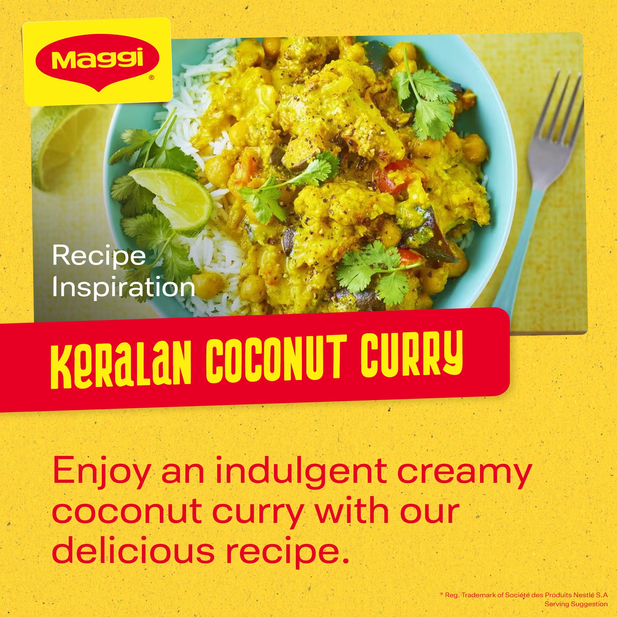 MAGGI Coconut Milk Powder Mix - Tropical Taste, No Artificial Additives, 150g 6