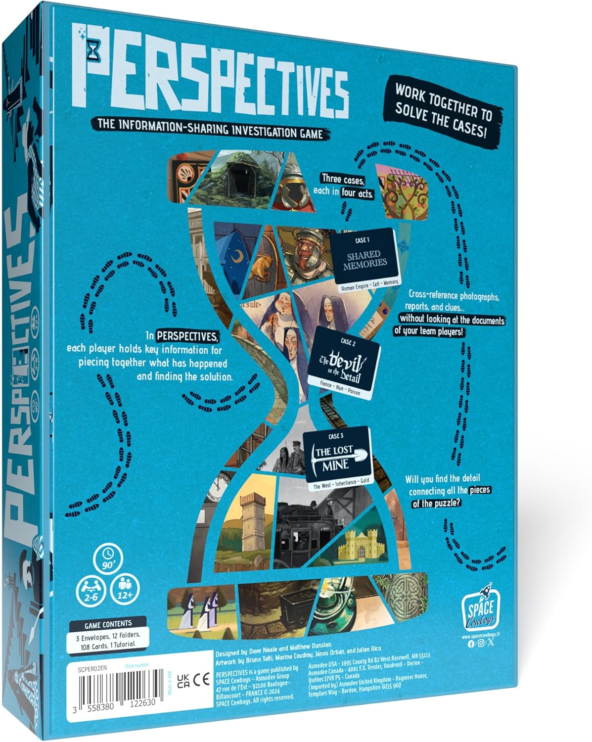 Space Cowboys Perspectives Blue Box Kooperatives Mystery-Kartenspiel 5