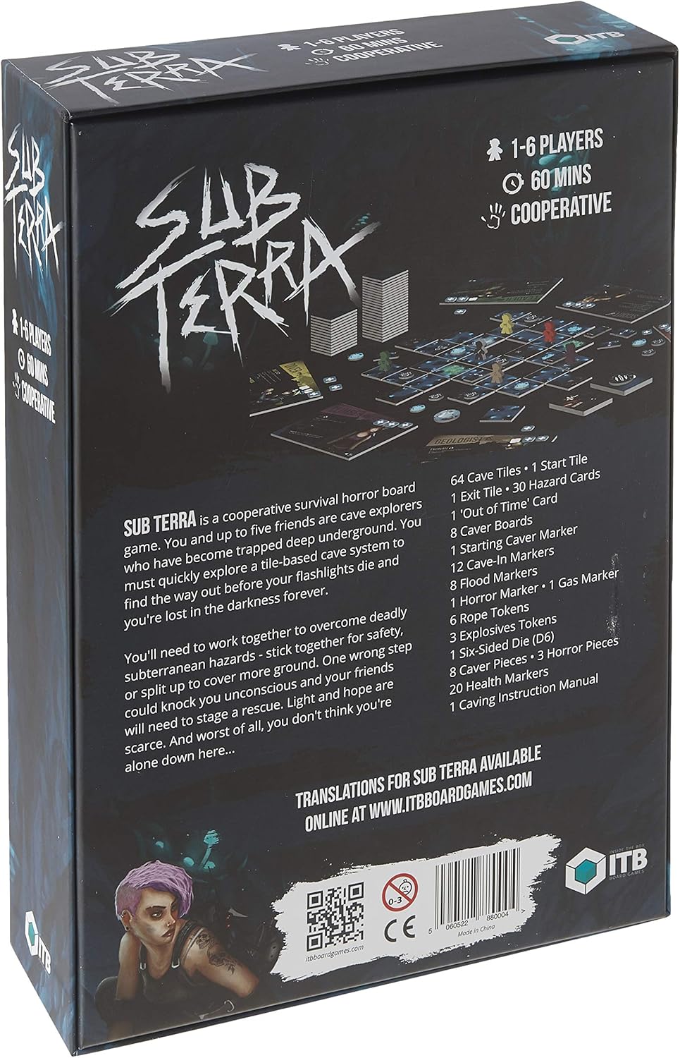 Inside the Box Board Games Sub Terra Board Game 3