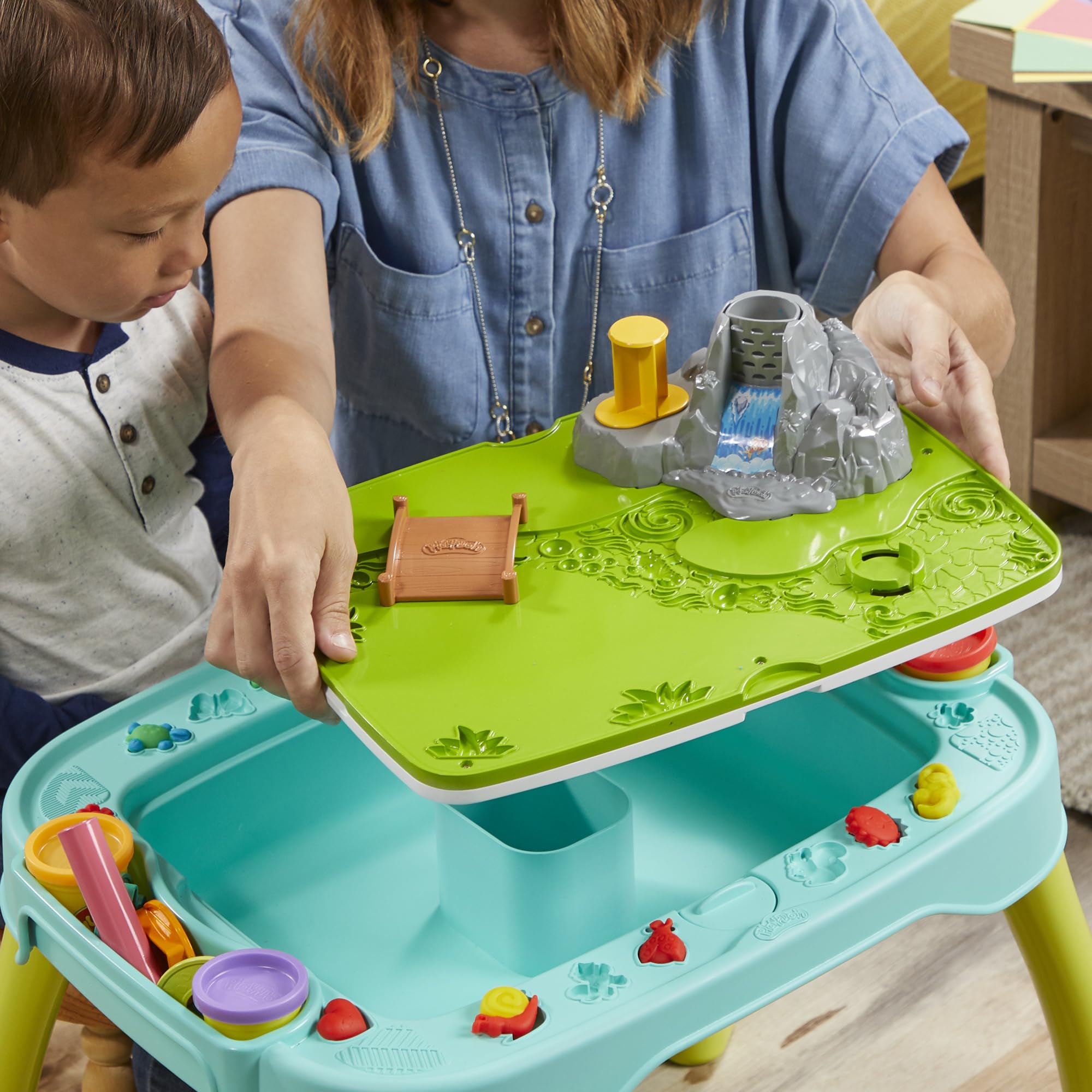 Play-Doh F6927 1st Creative Table - Reversible Arts & Crafts Center for Kids 3+ 15