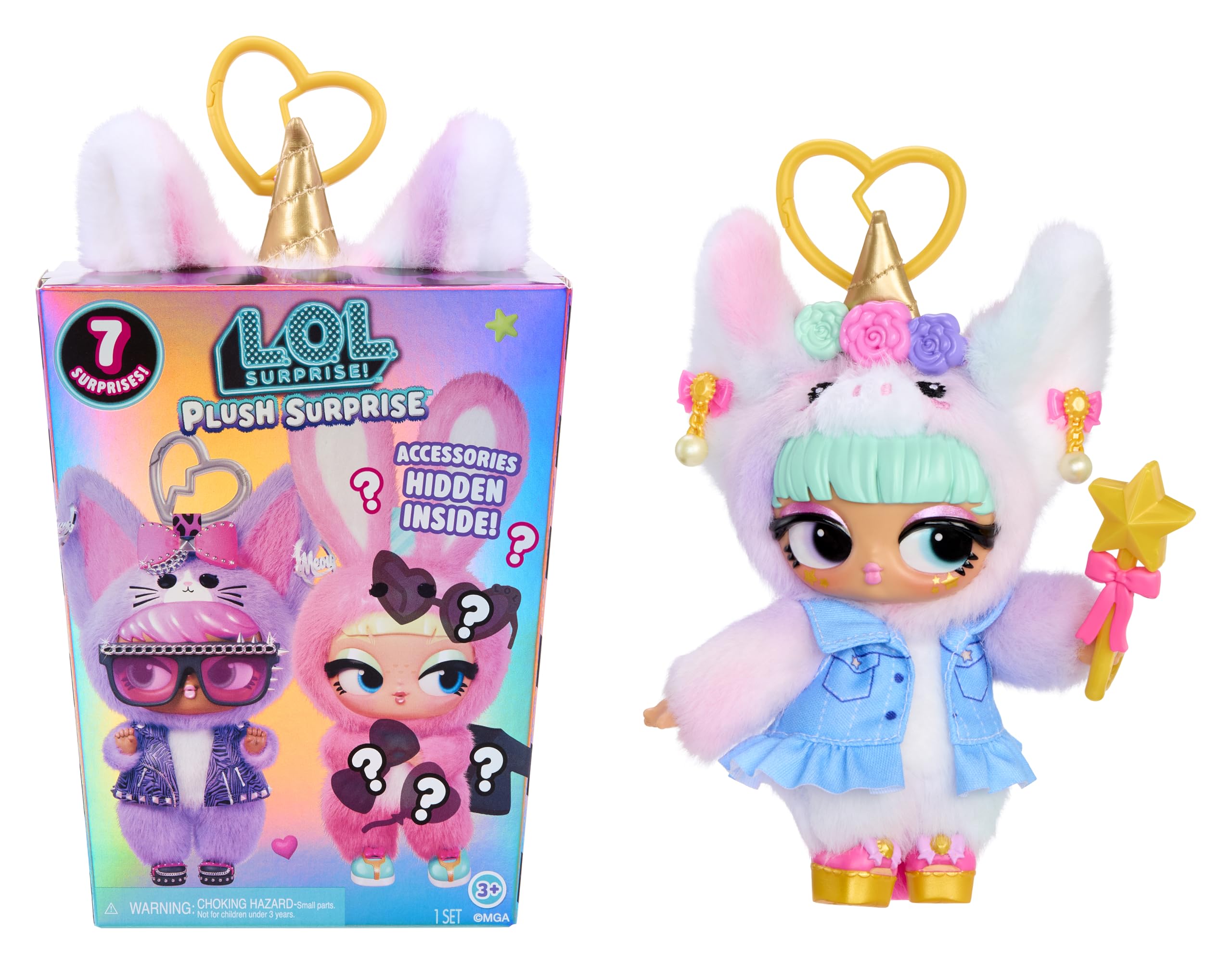 L.O.L. Surprise! Plush Surprise Character - 7 Items Included | Collectible Toy | Ages 4+ 4