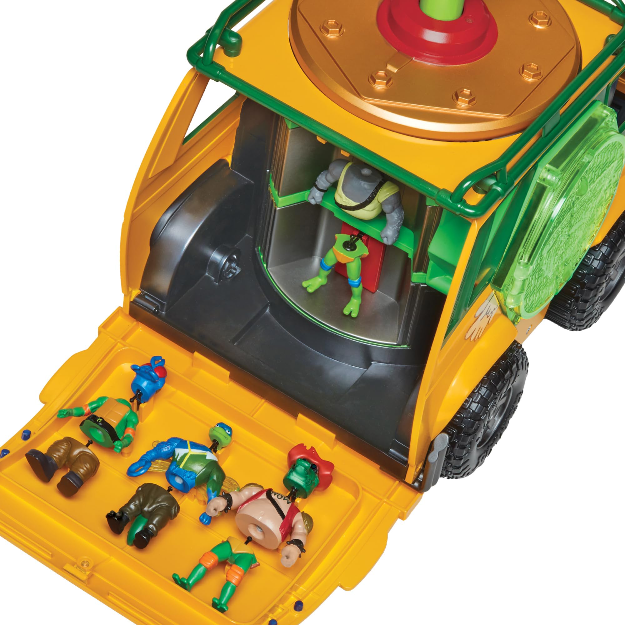 TMNT Tales of the Teenage Mutant Ninja Turtles Mutation Station Maker Playset | Includes 6 Figures | Ages 4+ 7