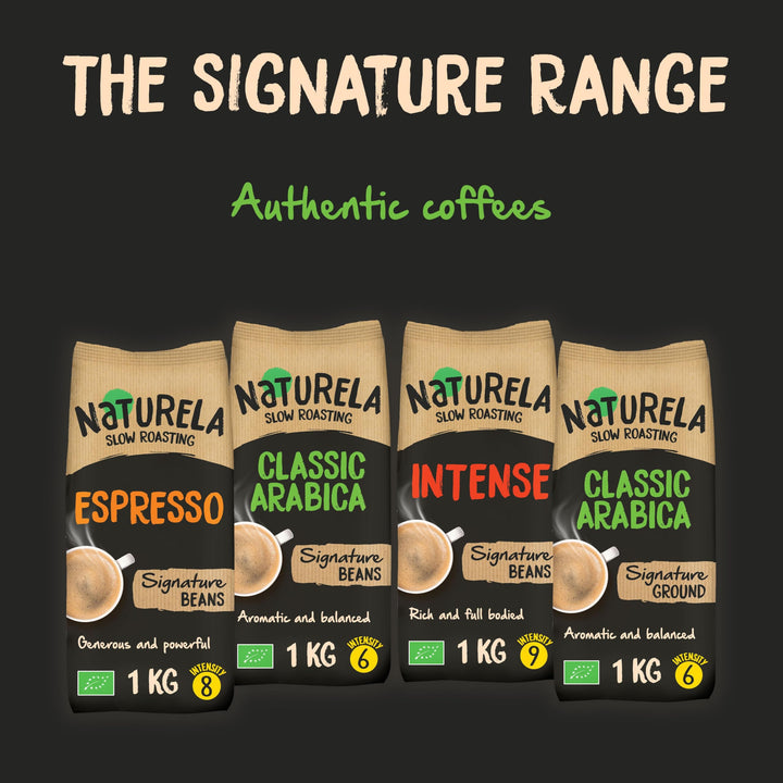 Naturela - Organic Coffee Beans 100% Arabica | Slow-Roasted Whole Bean