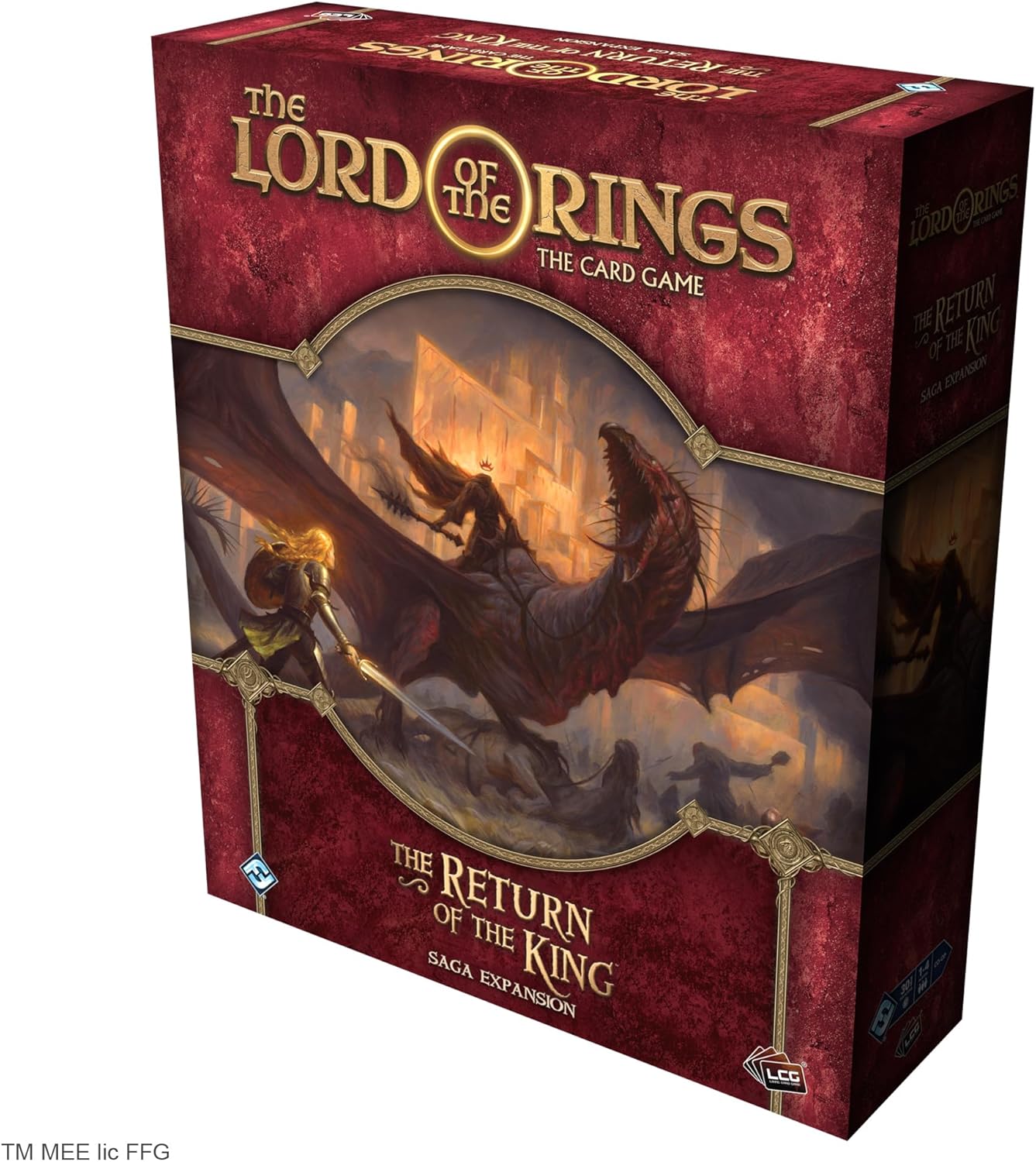 Fantasy Flight Games Der Herr der Ringe: Das Kartenspiel Die Rückkehr des Königs Saga-Erweiterung