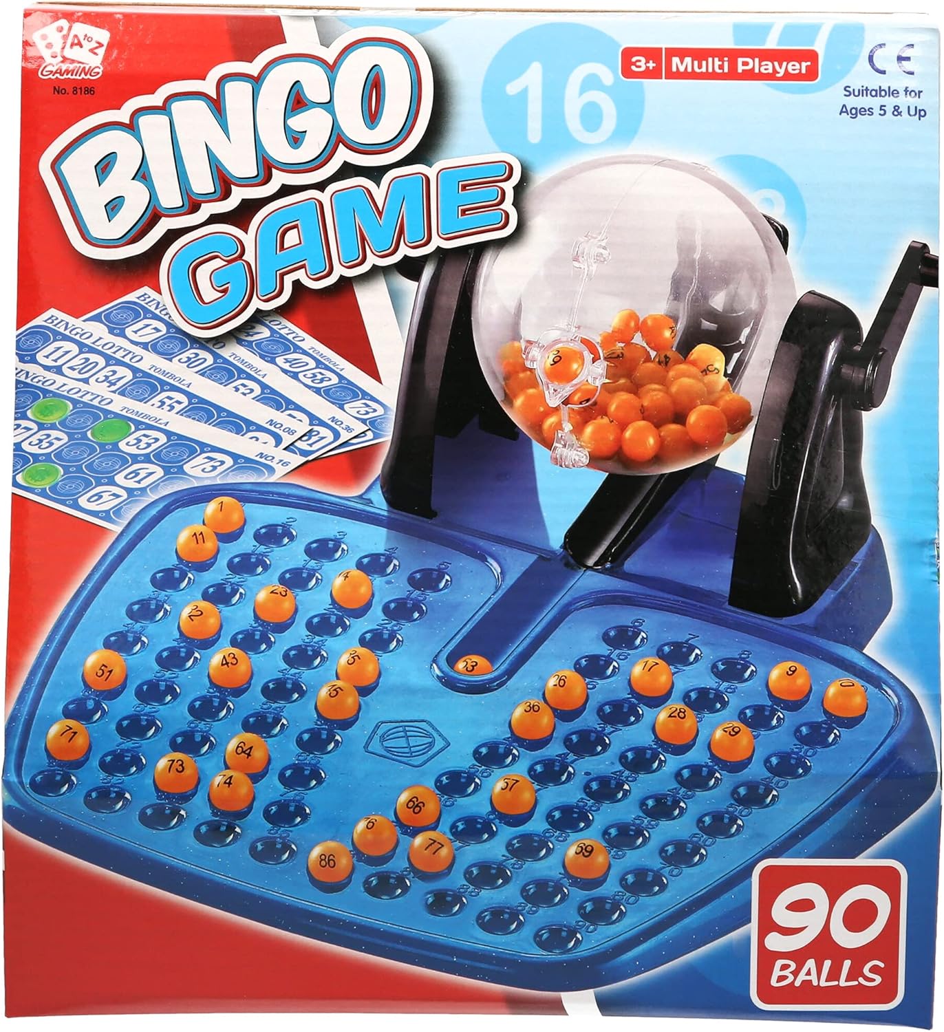A to Z 8186 Bingo Game, Multicolor 1