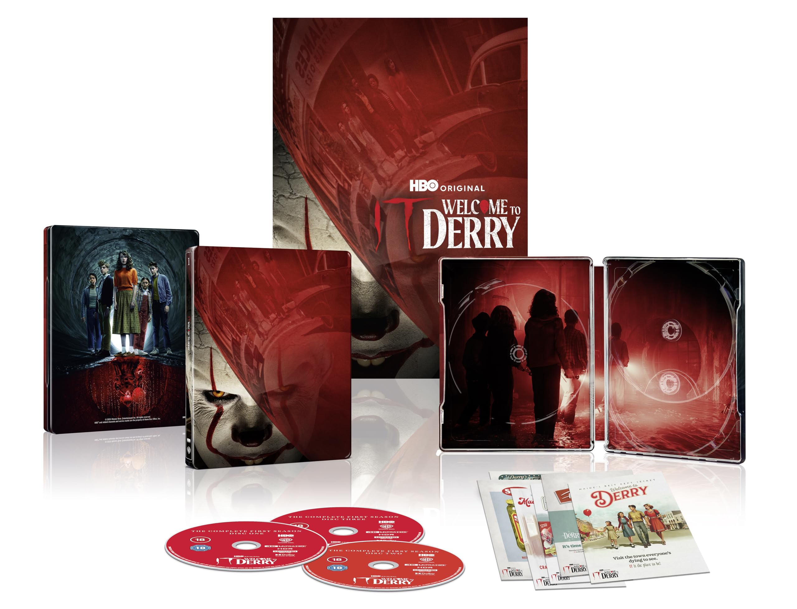 IT: Welcome to Derry S1 [4K UHD Blu-ray SteelBook] 1