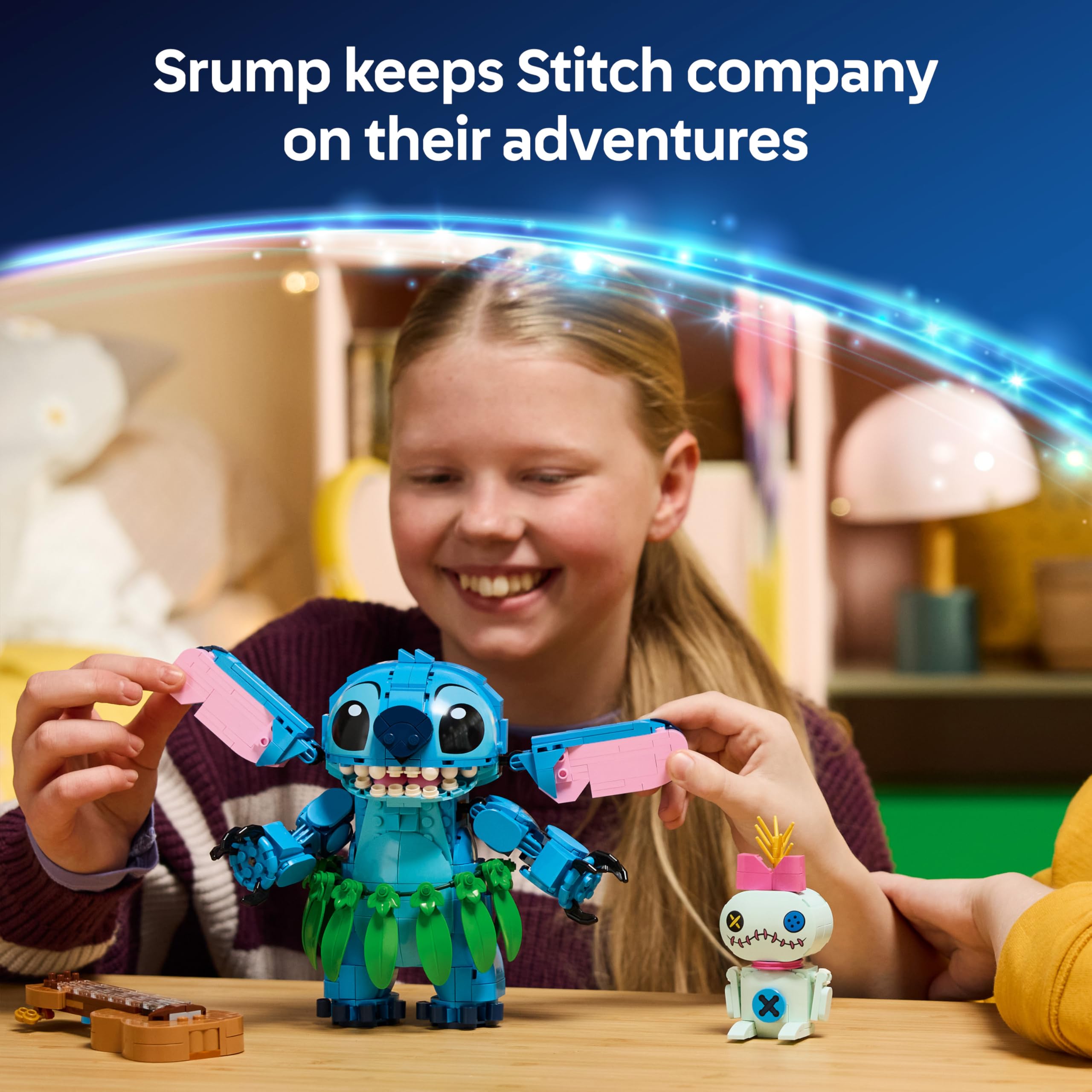 LEGO Disney Stitch & Scrump Building Set - 2 Figures, Ages 9+ 5
