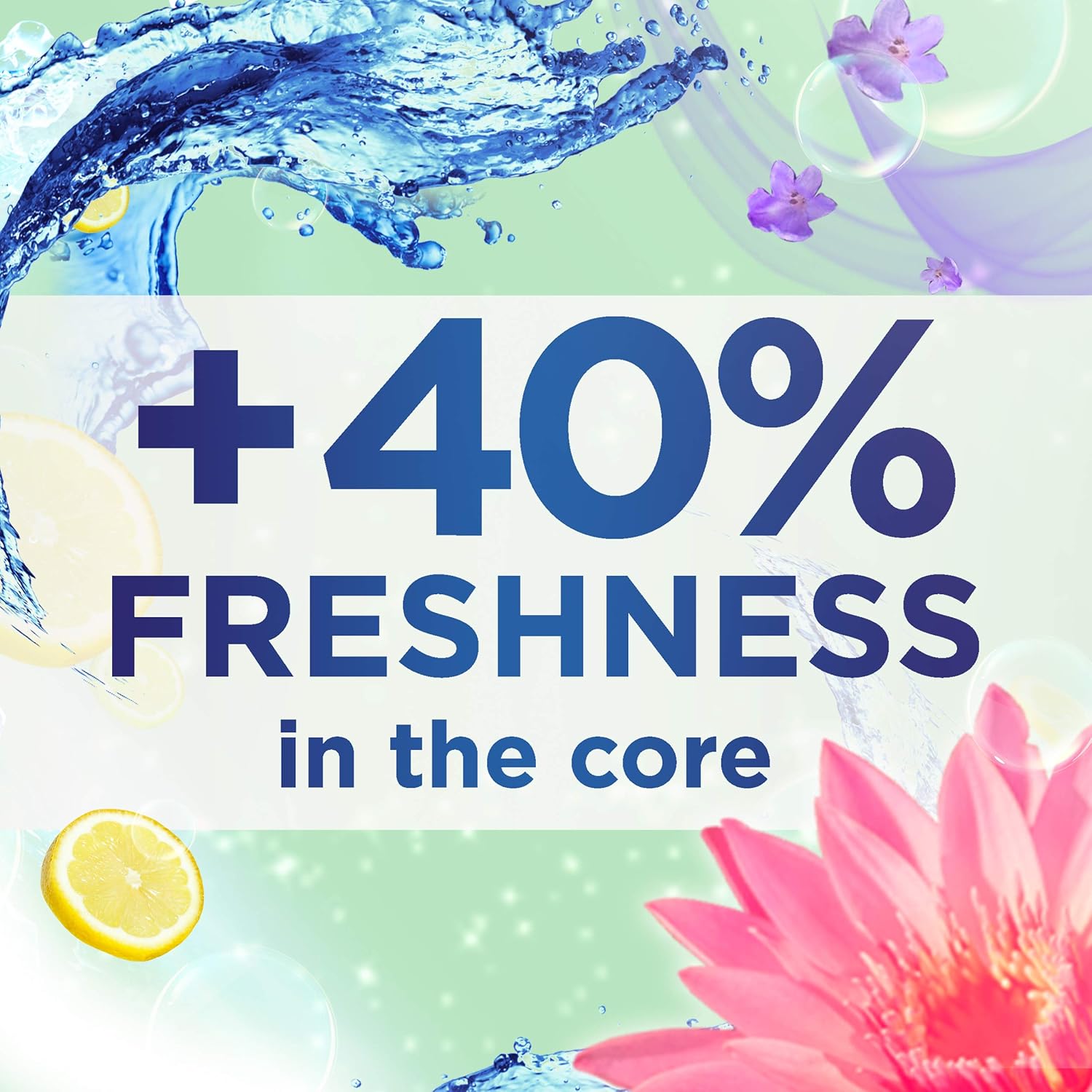 Bloo Power Active Fresh Flowers Toilet Rim Block (50g) 3