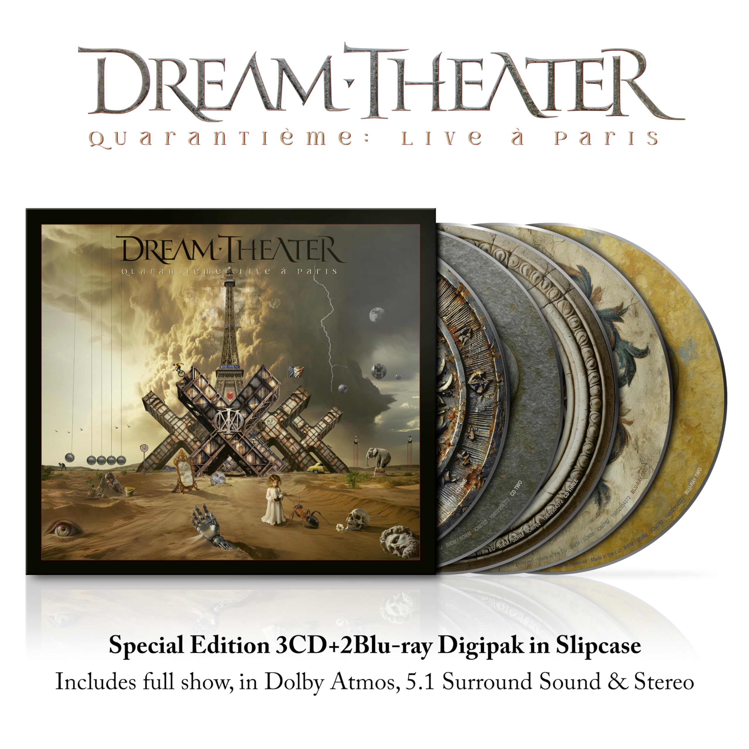 Dream Theater - Quarantième: Live à Paris [Audio CD] 2