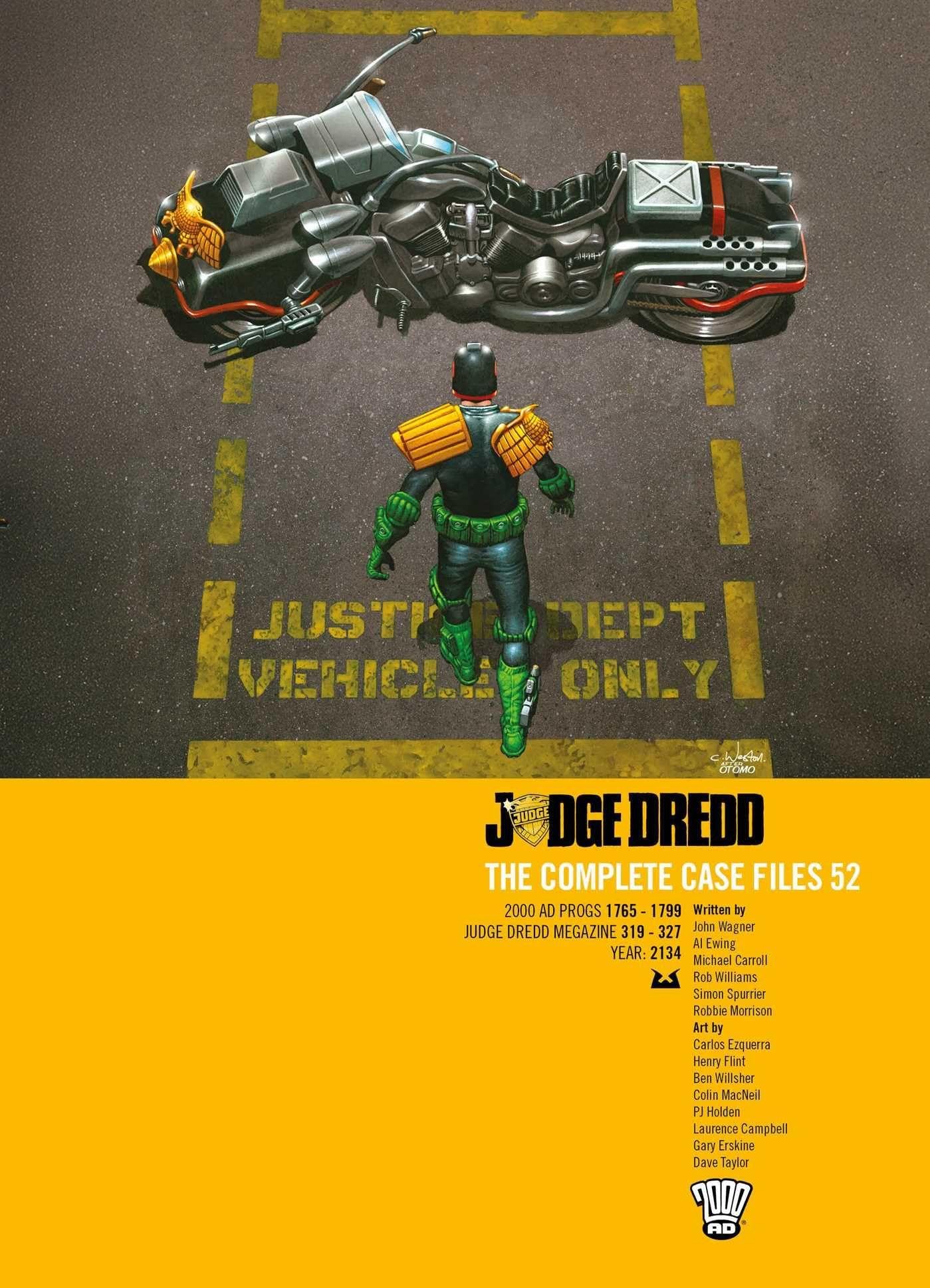 Rebellion Judge Dredd: The Complete Case Files Volume 52 | Paperback | English