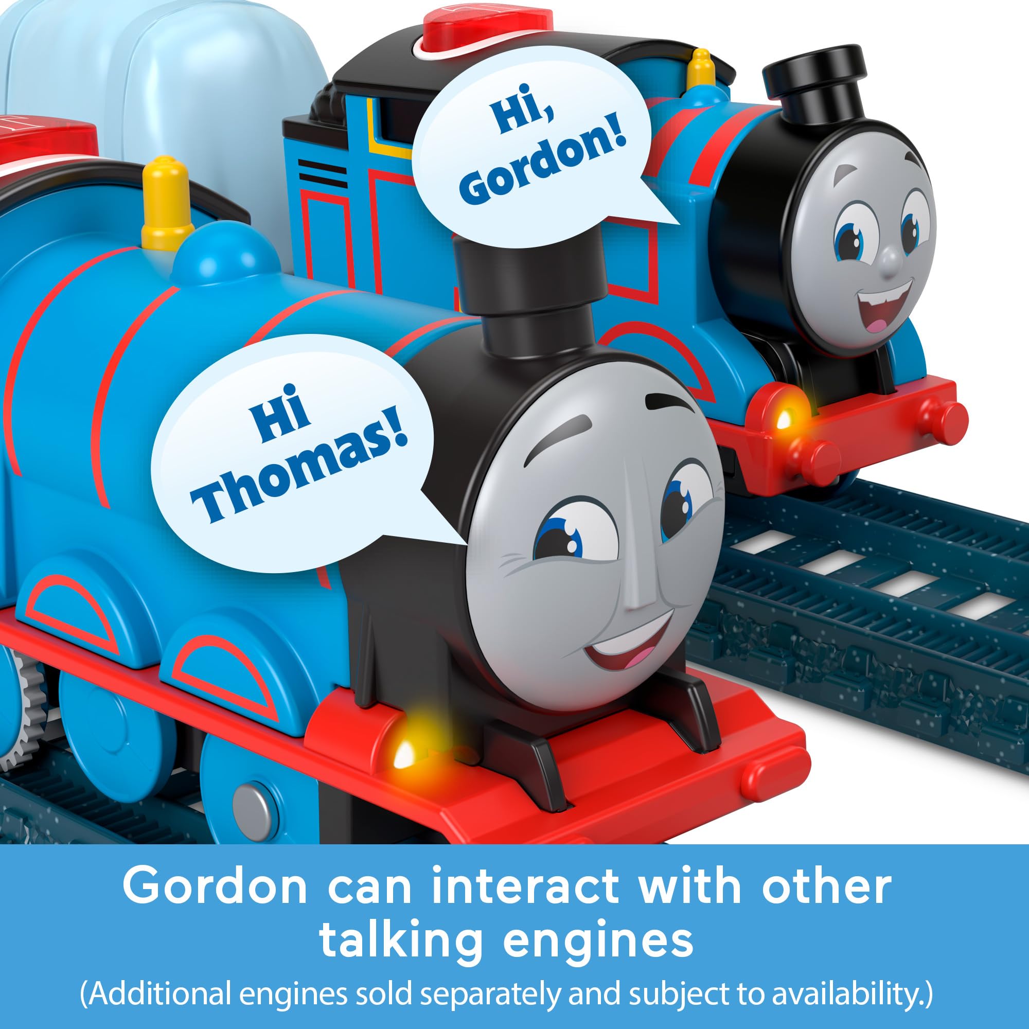 THOMAS & FRIENDS Talking Gordon Motorized Toy Train HWY29 | Preschool 3+ | Battery-Powered 3