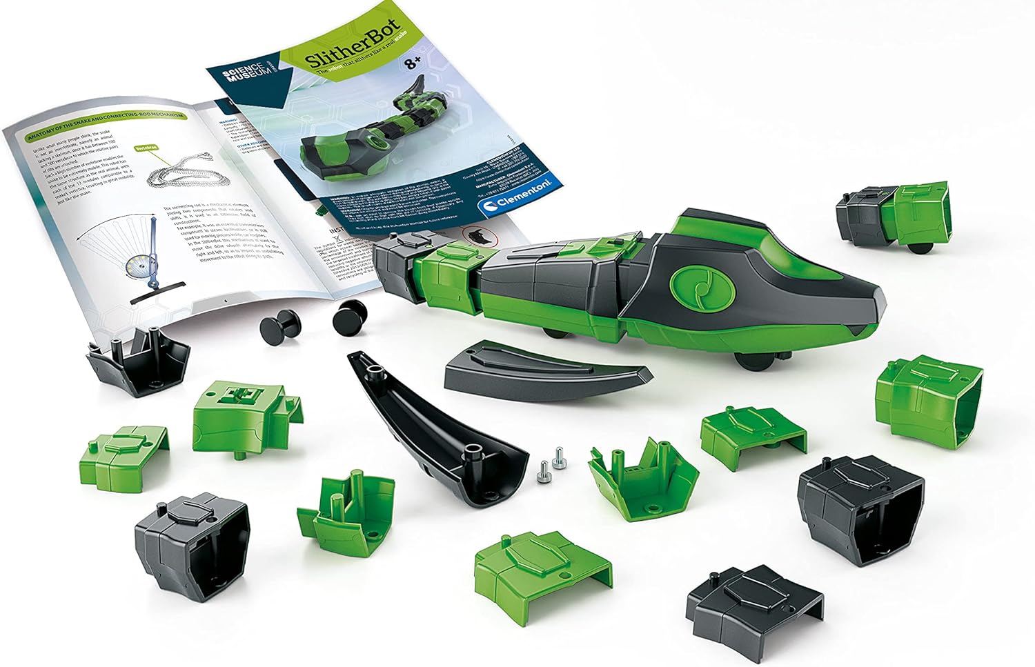 Clementoni Slither Bot – Schlangenroboter zum Bauen und Spielen für Kinder ab 8 Jahren 4