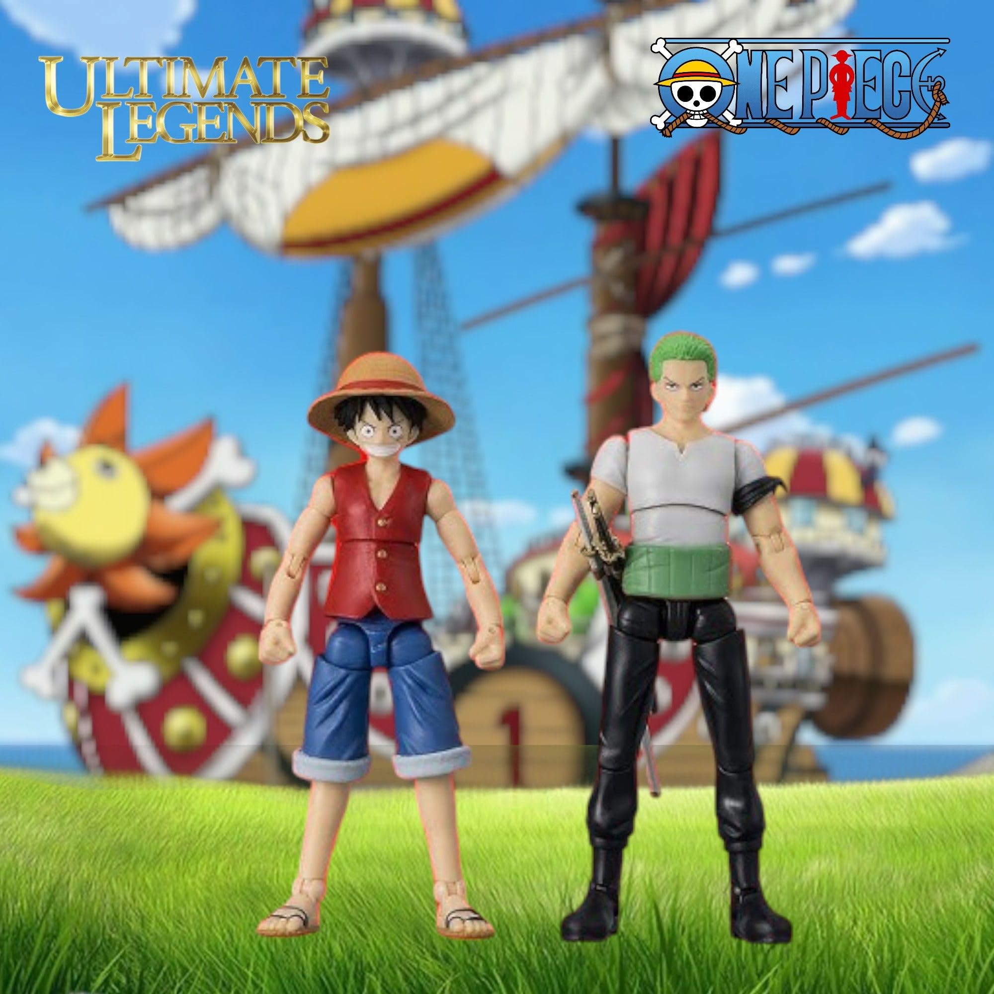 BANDAI Ultimate Legends Luffy Action Figure - 12.5cm Posable Anime Figure with Accessories 6