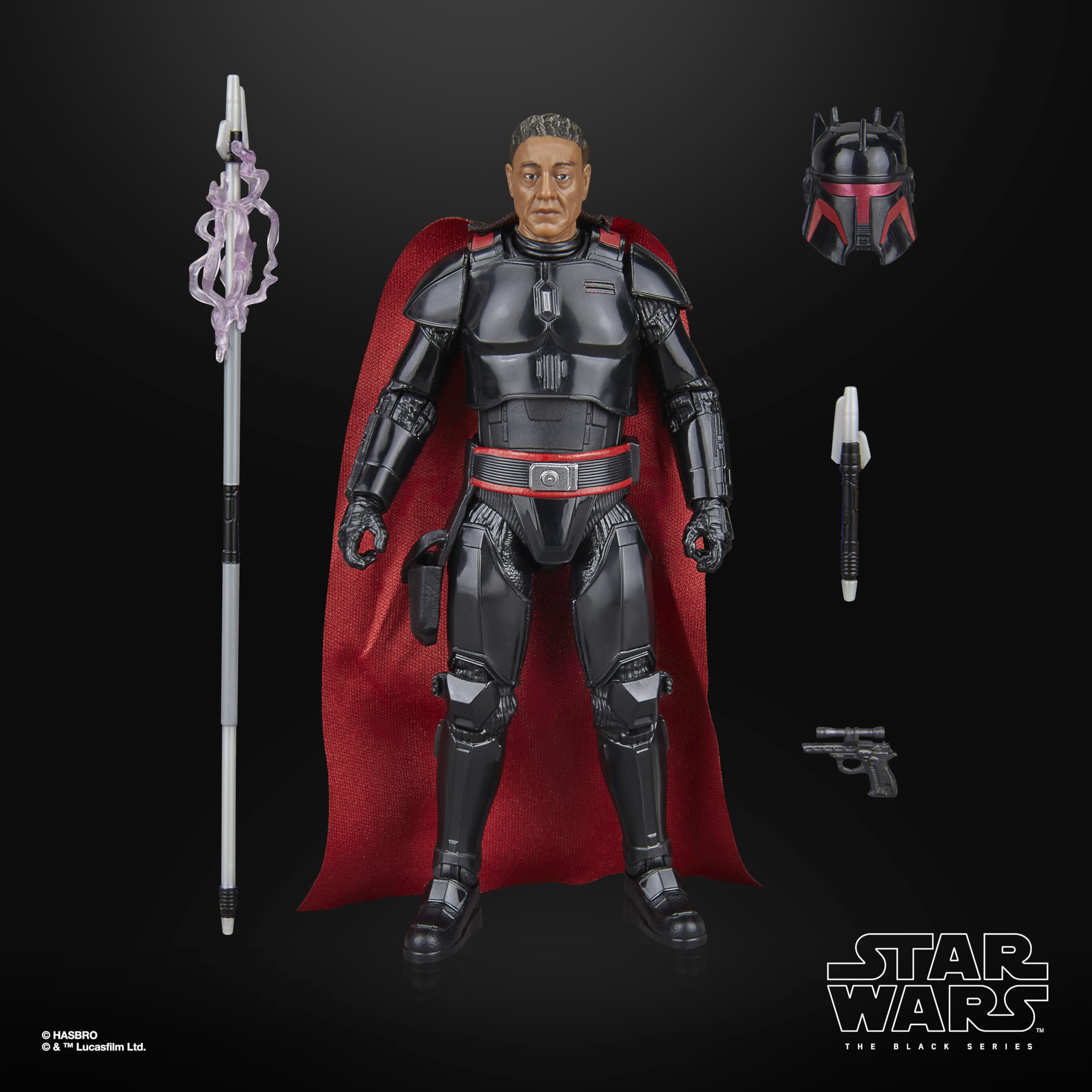 Star Wars The Black Series Moff Gideon (Dark Trooper Armor) 6-Inch Action Figure | Ages 4+ 9