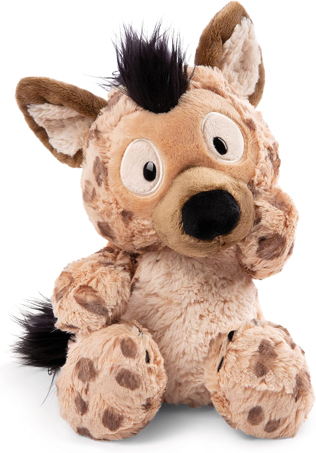 NICI Wild Friends Hyena Helgi - Soft Plush Toy 25cm, Recycled Materials 1