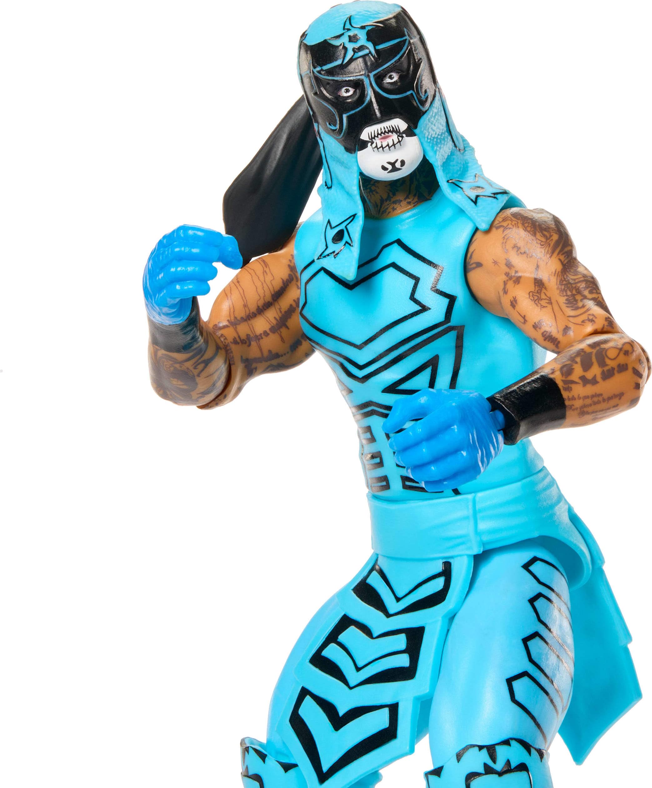WWE Penta Action Figure - Main Event Series #163 | 6-inch Collectible | TrueFX Face 3