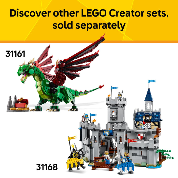LEGO Creator 3in1 Beautiful Horse Toy - 3 Animal Building Sets for Ages 9+