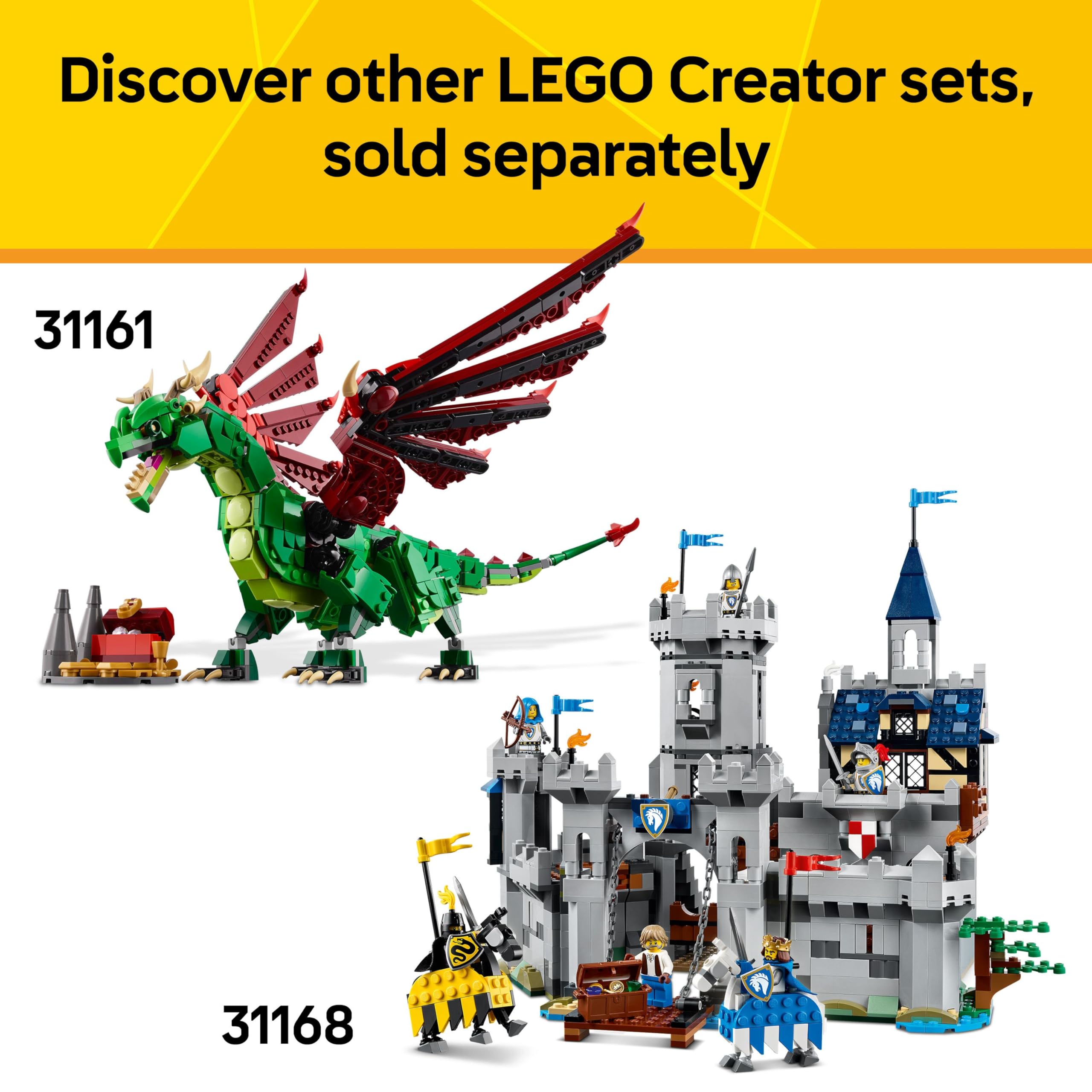 LEGO Creator 31166 Beautiful Horse Toy Building Set | 3 Models in 1 | Ages 9+ 7