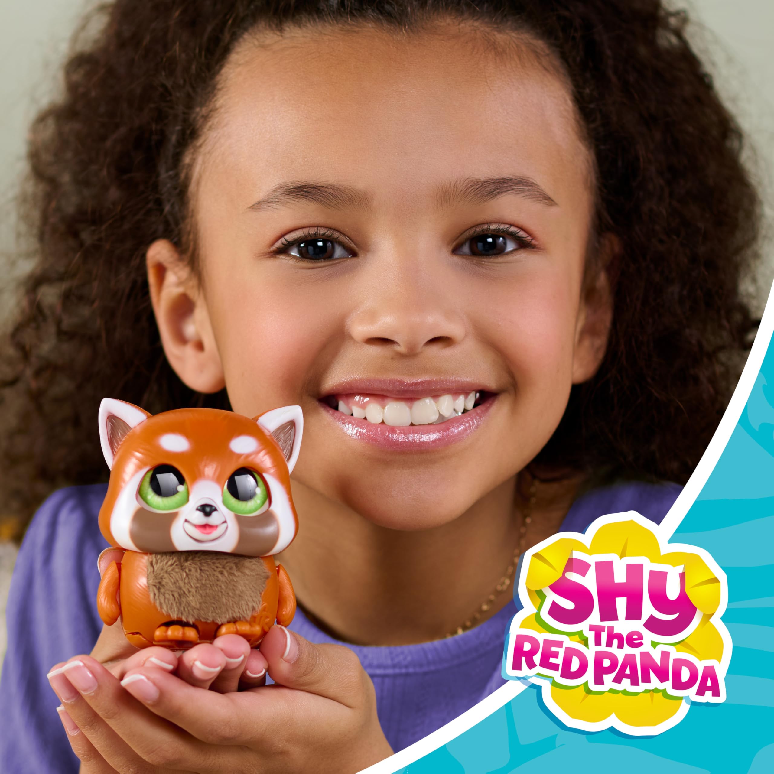 Just Play furReal Handfuls Shy the Red Panda Interactive Plush Toy 2