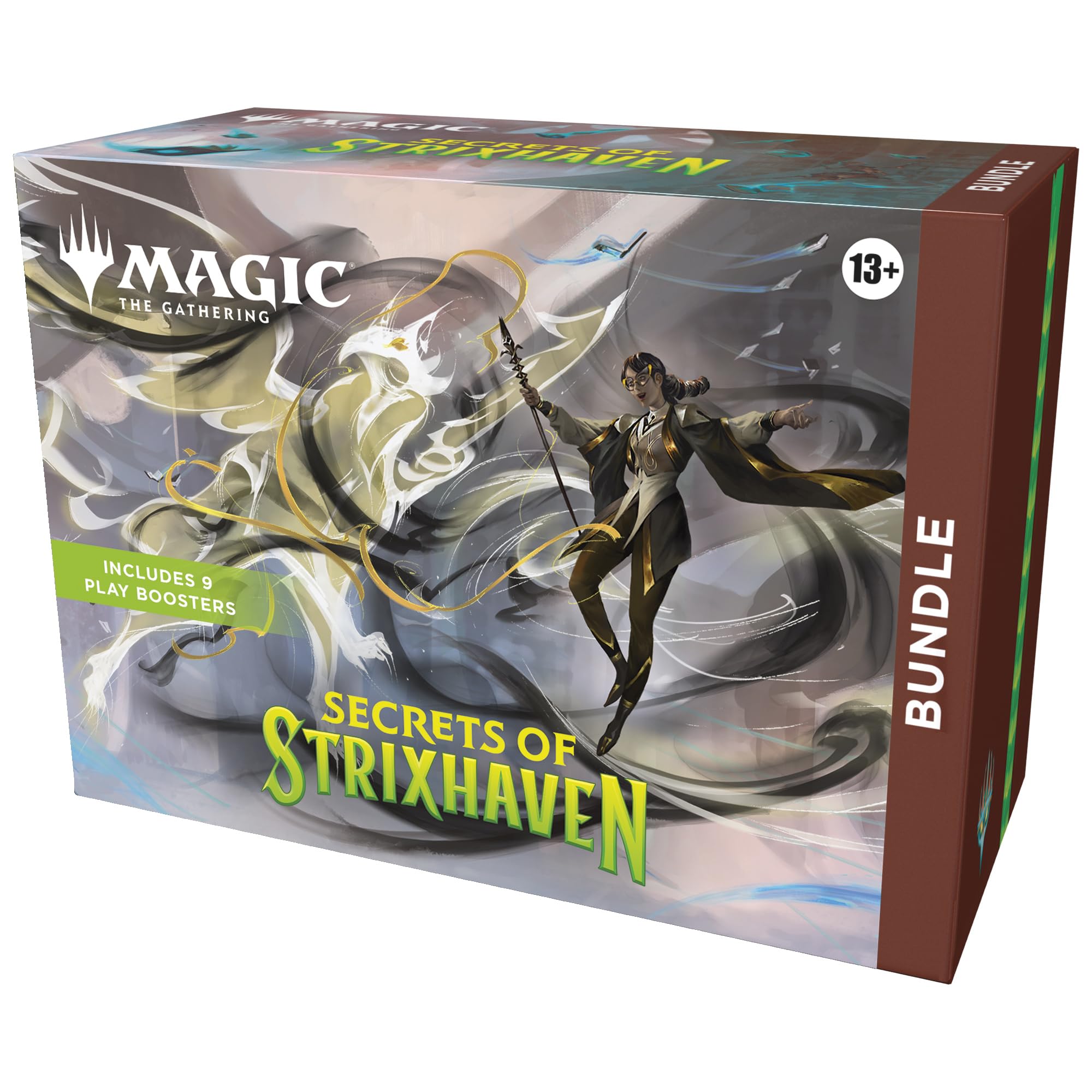 Magic: The Gathering Secrets of Strixhaven Bundle (English Version) | 9 Play Boosters | Alt-Art Promo 1