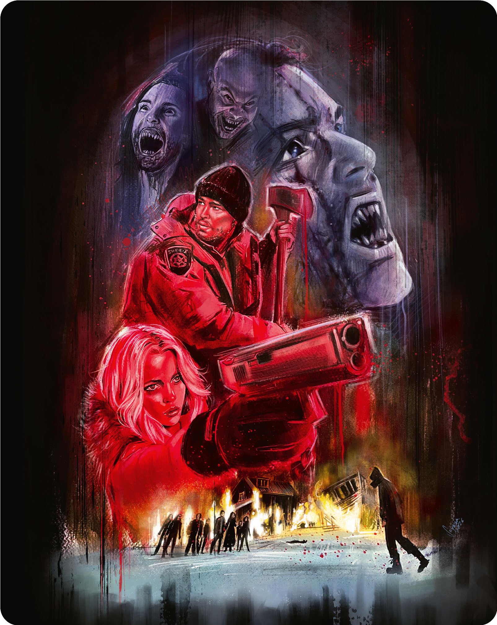 30 Days of Night [4K Ultra HD & Blu-Ray] Limited Edition Steelbook [Region 2