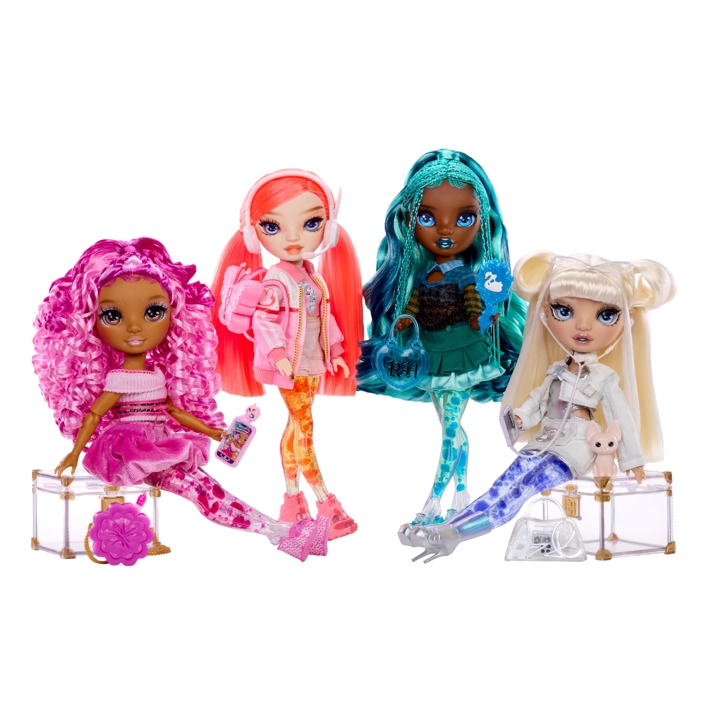 Rainbow High Whitney Sparkle & Shine Fashion Doll - 28cm White Hair with Magic Bubbles in Legs 5