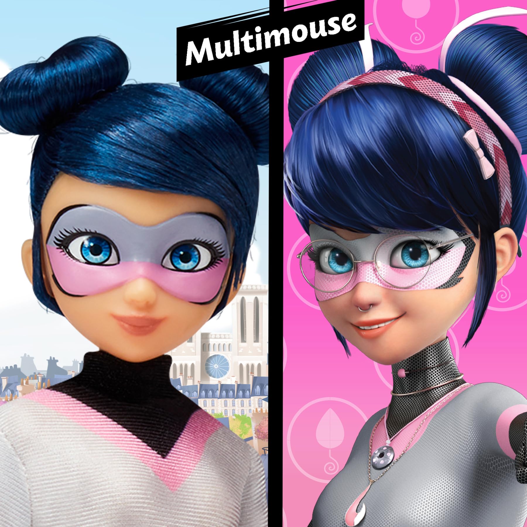 Miraculous Multimouse Fashion Doll - 26cm Articulated Action Figure with Accessories 10