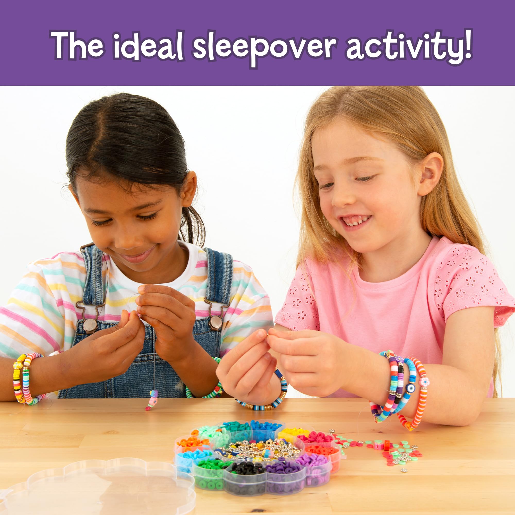Galt Happy Bracelets Jewellery Making Kit - 2000+ Beads | Ages 6+ 4