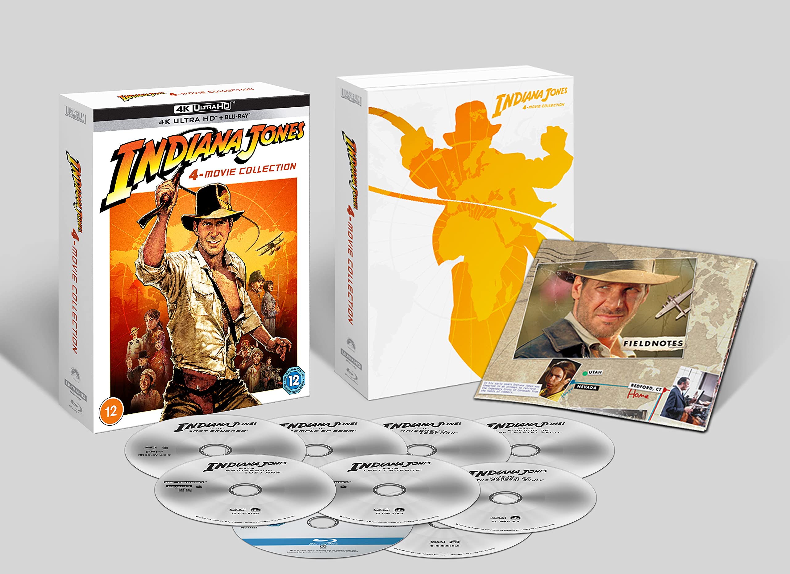 Indiana Jones 4-Movie Collection [4K UHD Blu-ray] 1