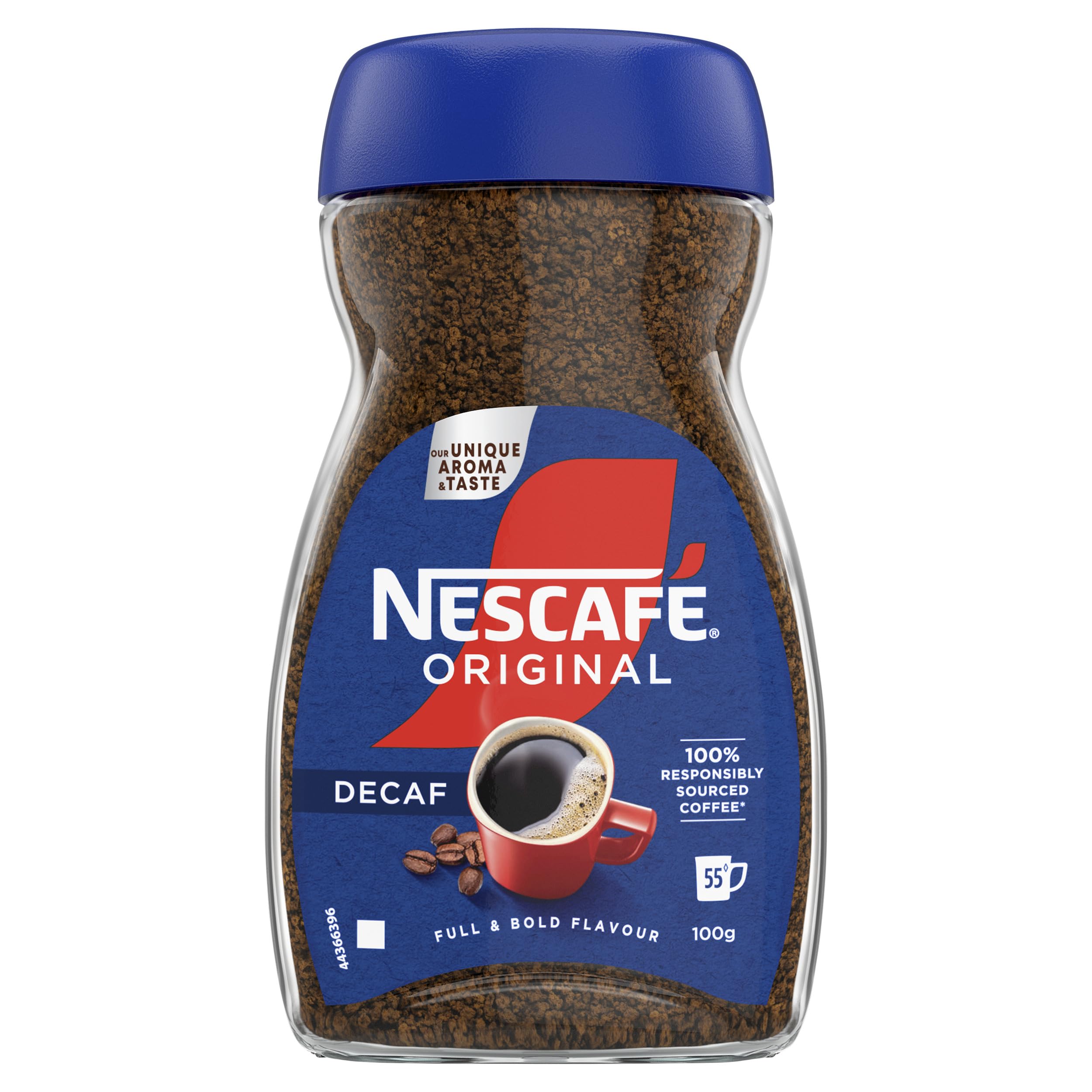 NESCAFÉ Original Decaf Instant Coffee 190g - Rich Aroma, Full and Bold Flavor 1