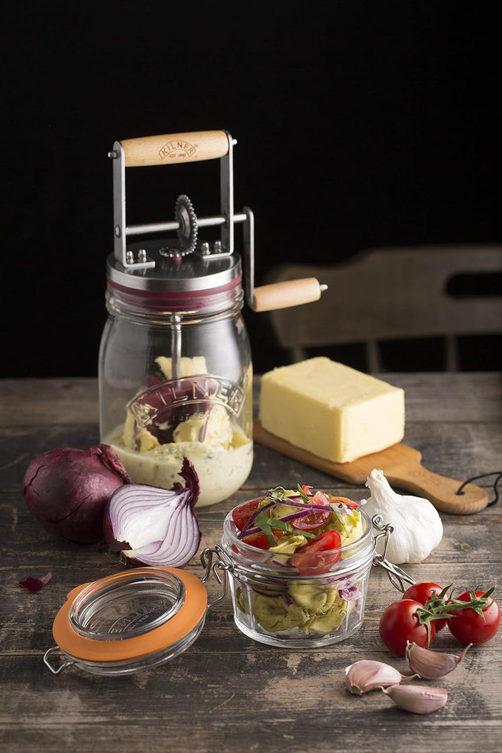 Kilner - Butter Churner Manual Kitchen Tool